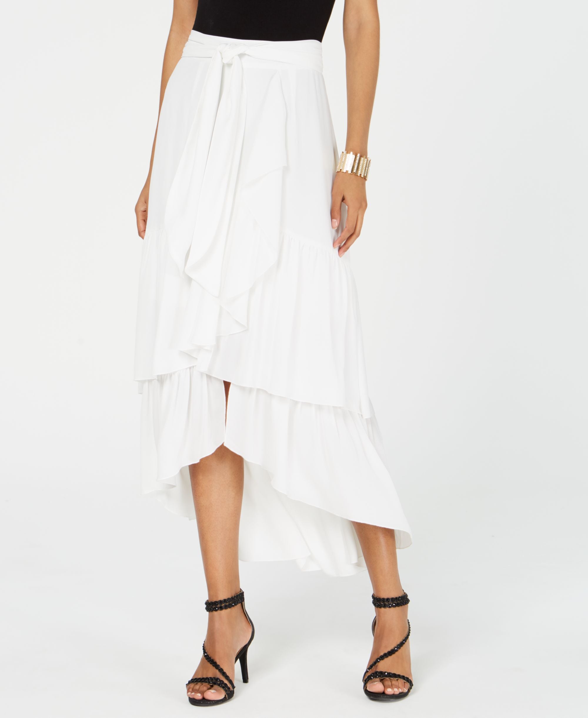 Tiered Ruffled Skirt