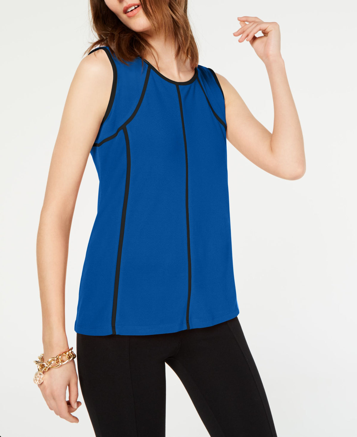 Piped-Trim Top
