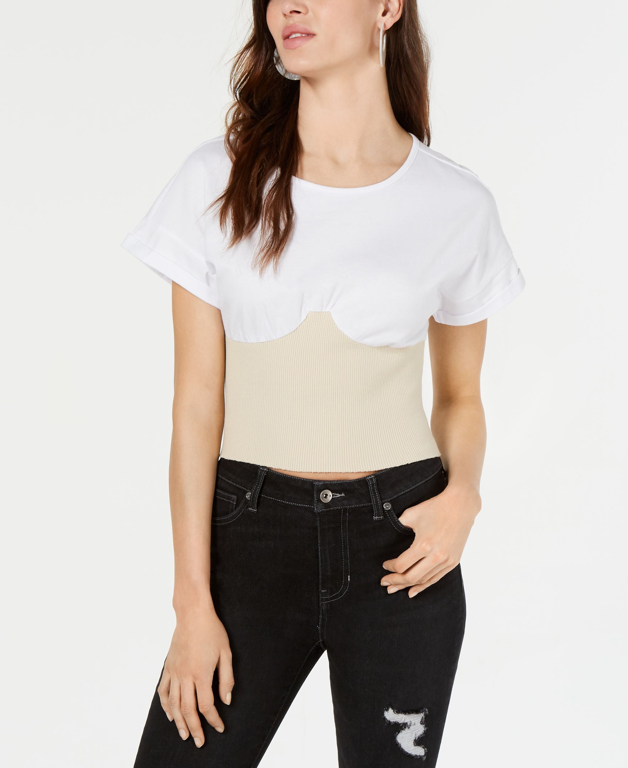 Kendall Kylie Corset T-Shirt