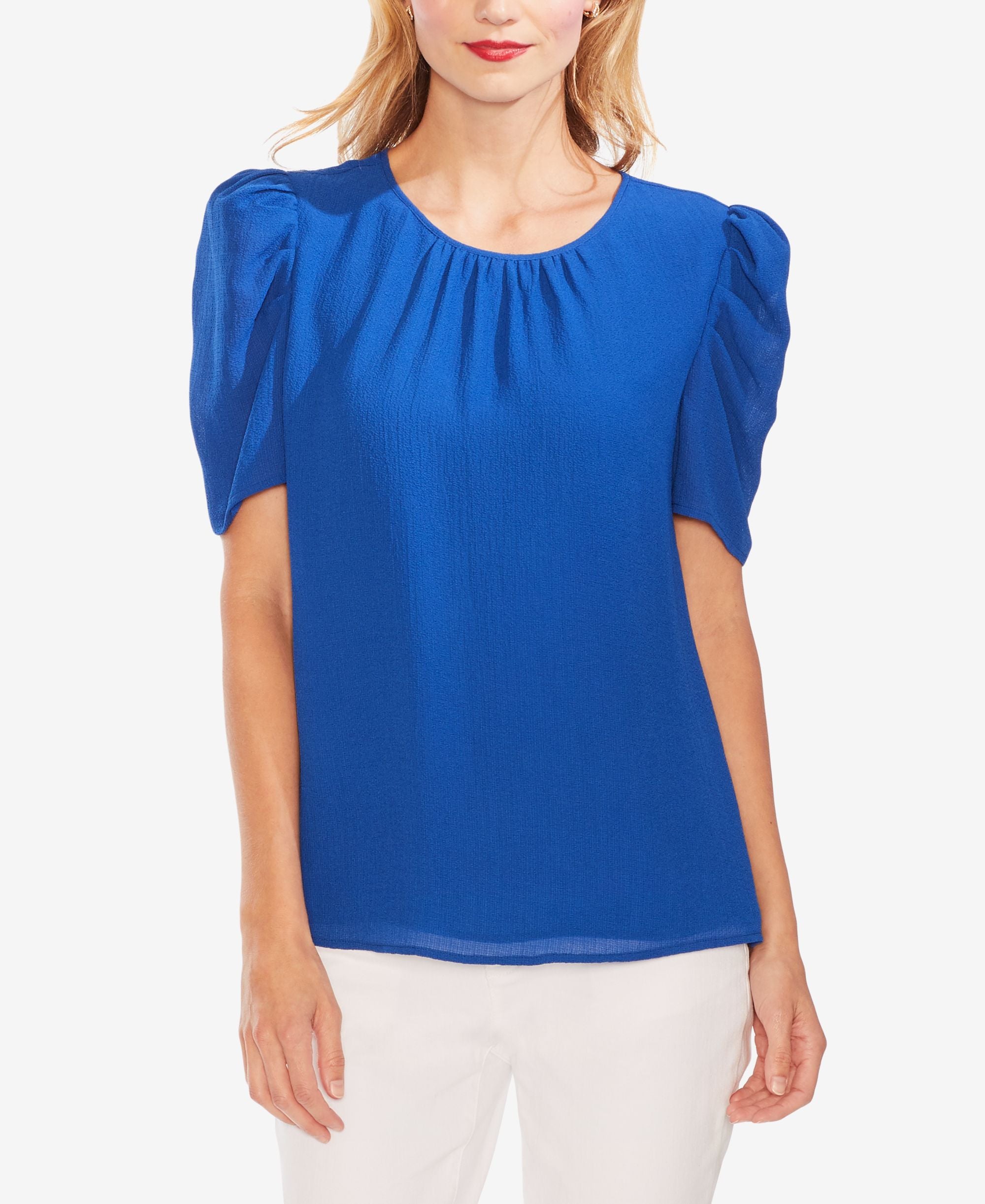 Vince Camuto Puffy Shoulder Blouse