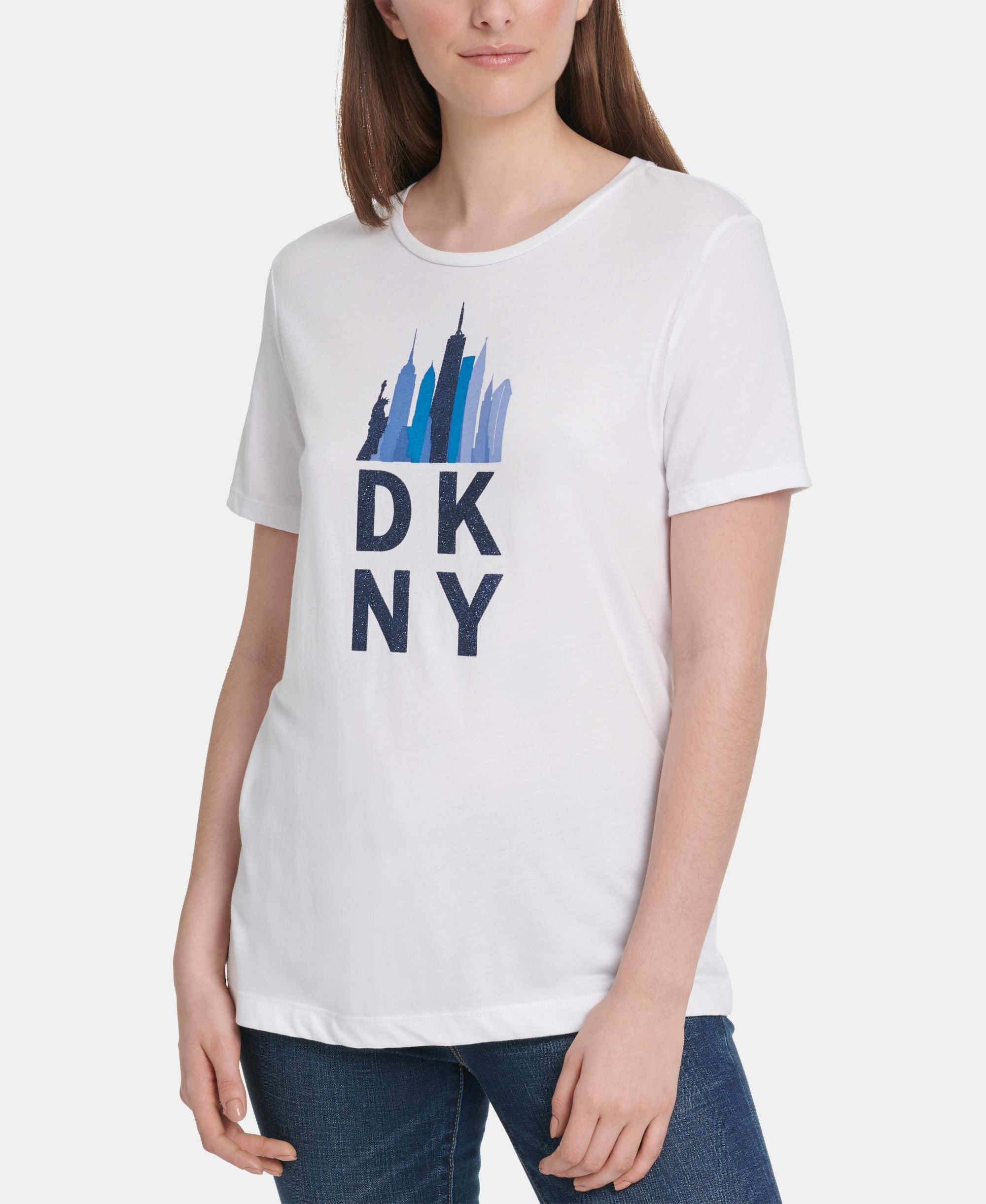 DKNY Skyline Graphic T-Shirt