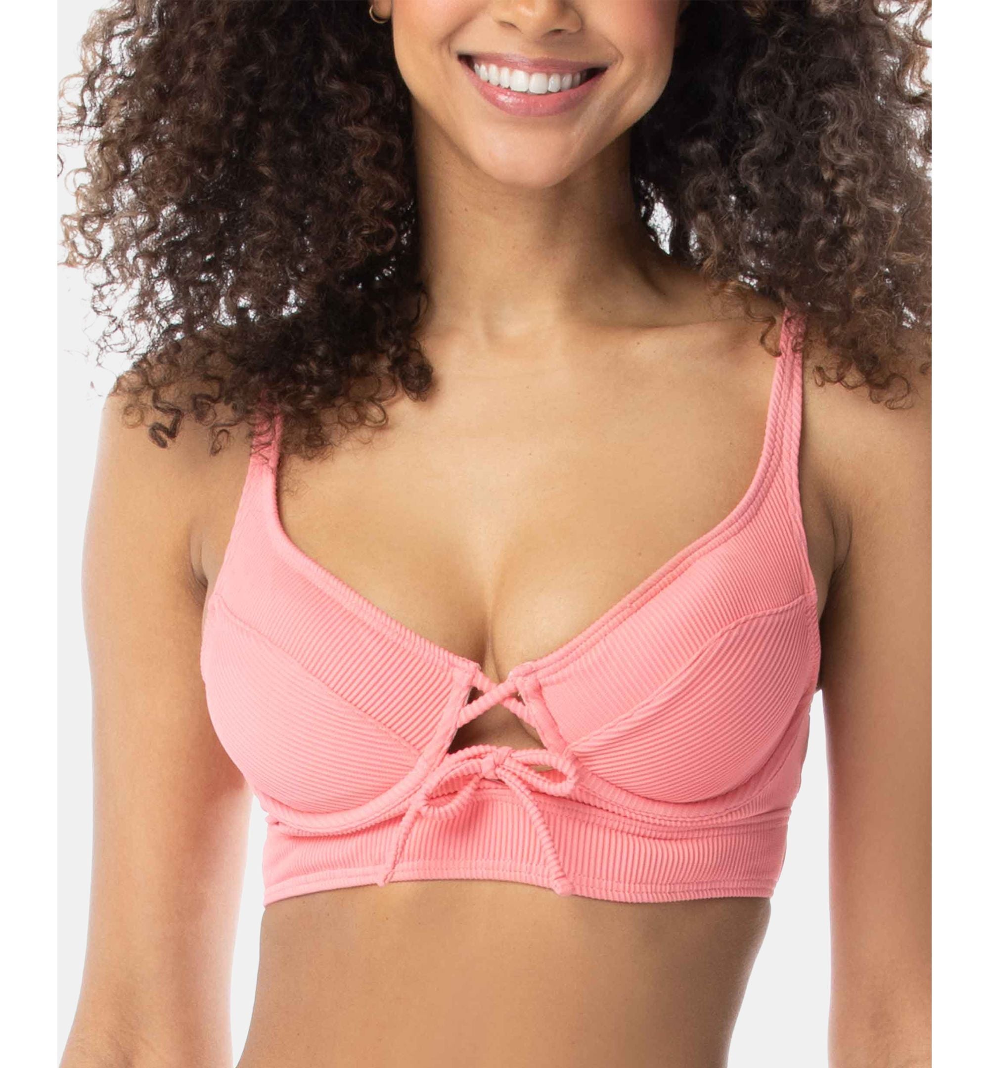 Sonia Tie-Front Bikini Top