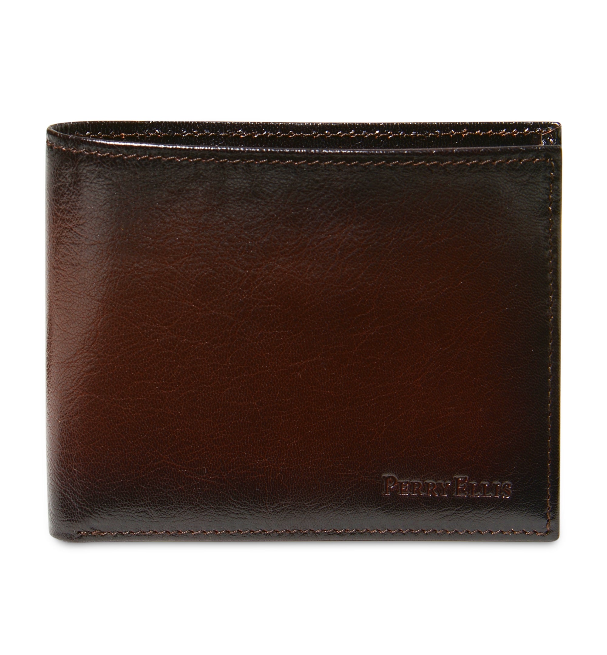 Men's Leather Michigan Slim Ombre Bifold Wallet