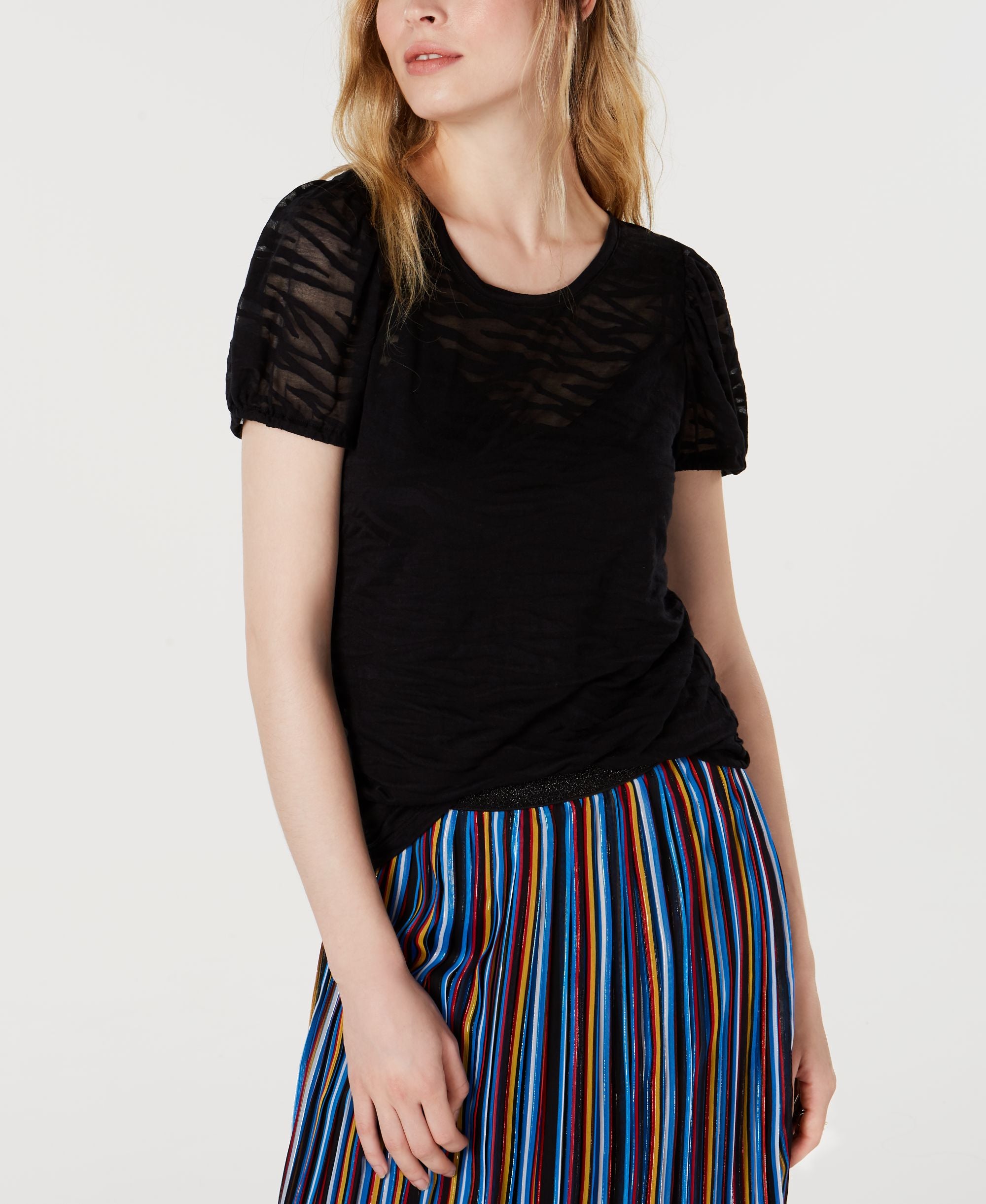 Zebra Burnout Top