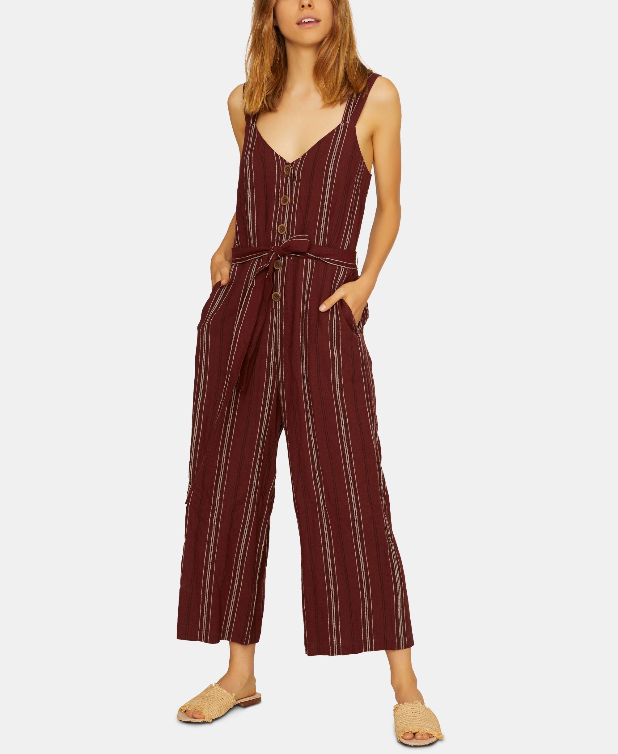 Henna Stripe Jumpsuit