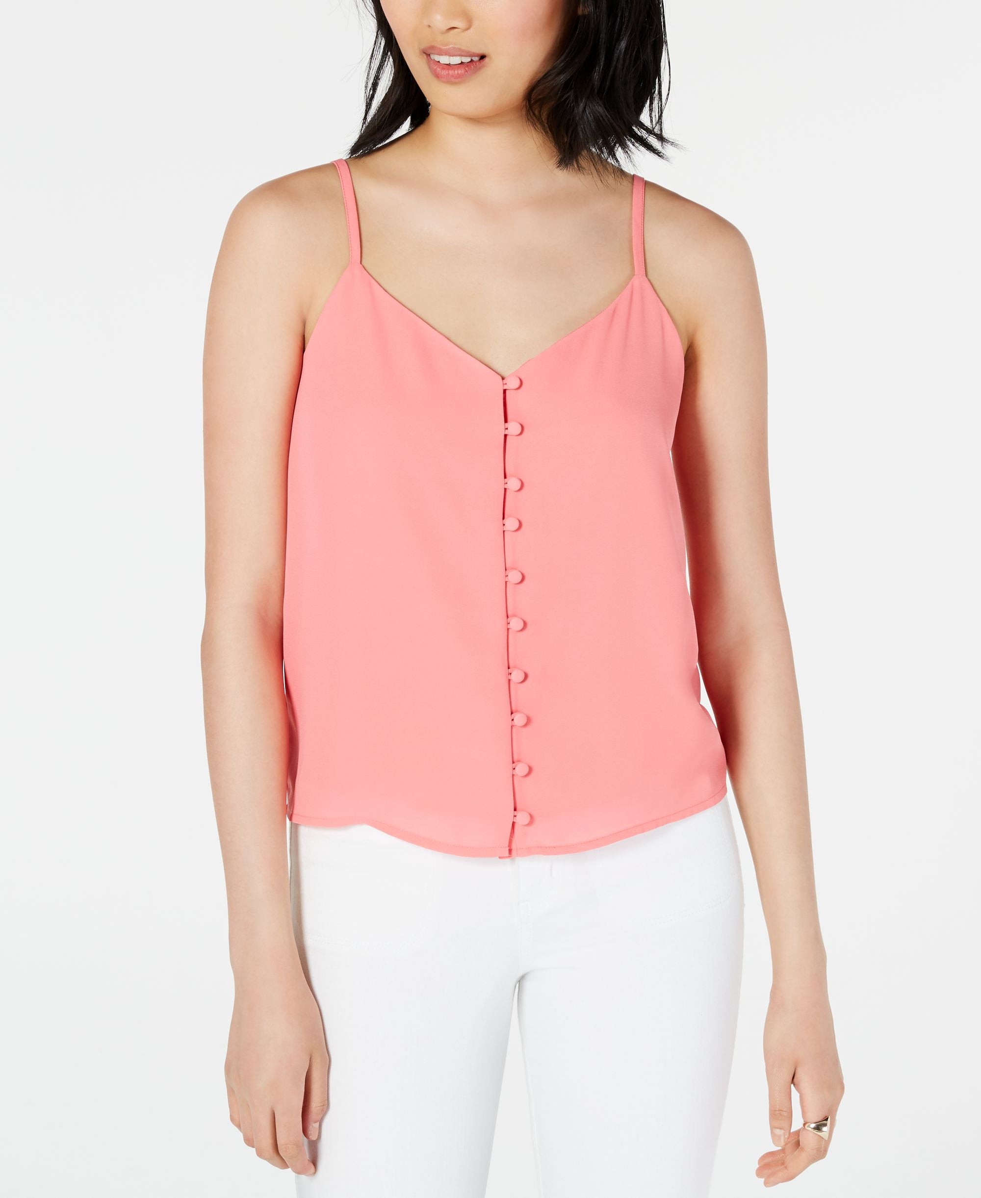 Maison Jules Button Front Camisole