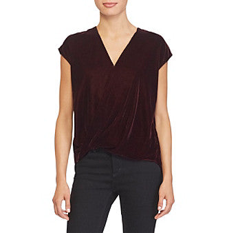 Lauren Ralph Lauren Petites' Cap Sleeve Wrap Blouse