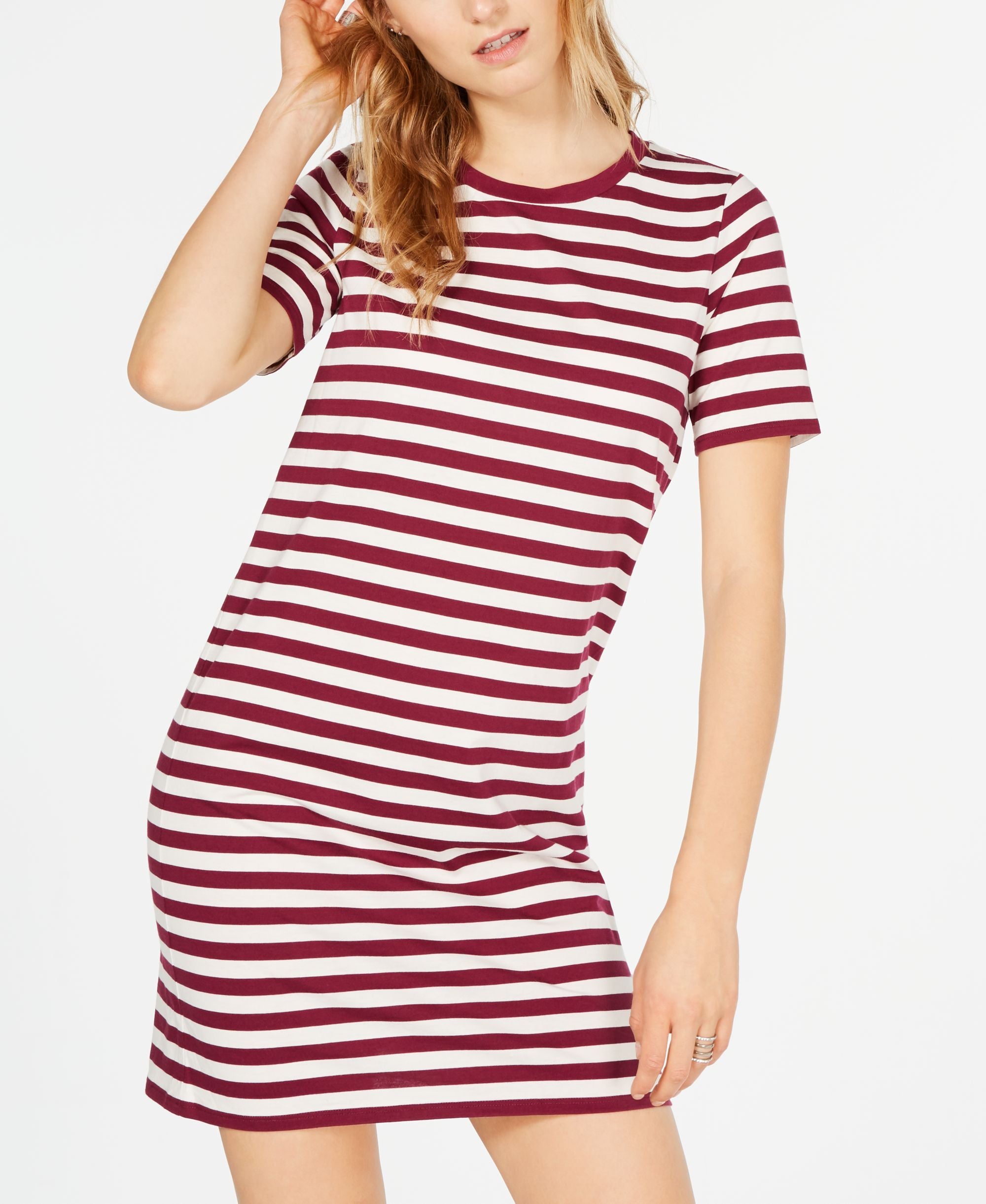 Michael Michael Kors Striped T-Shirt Dress