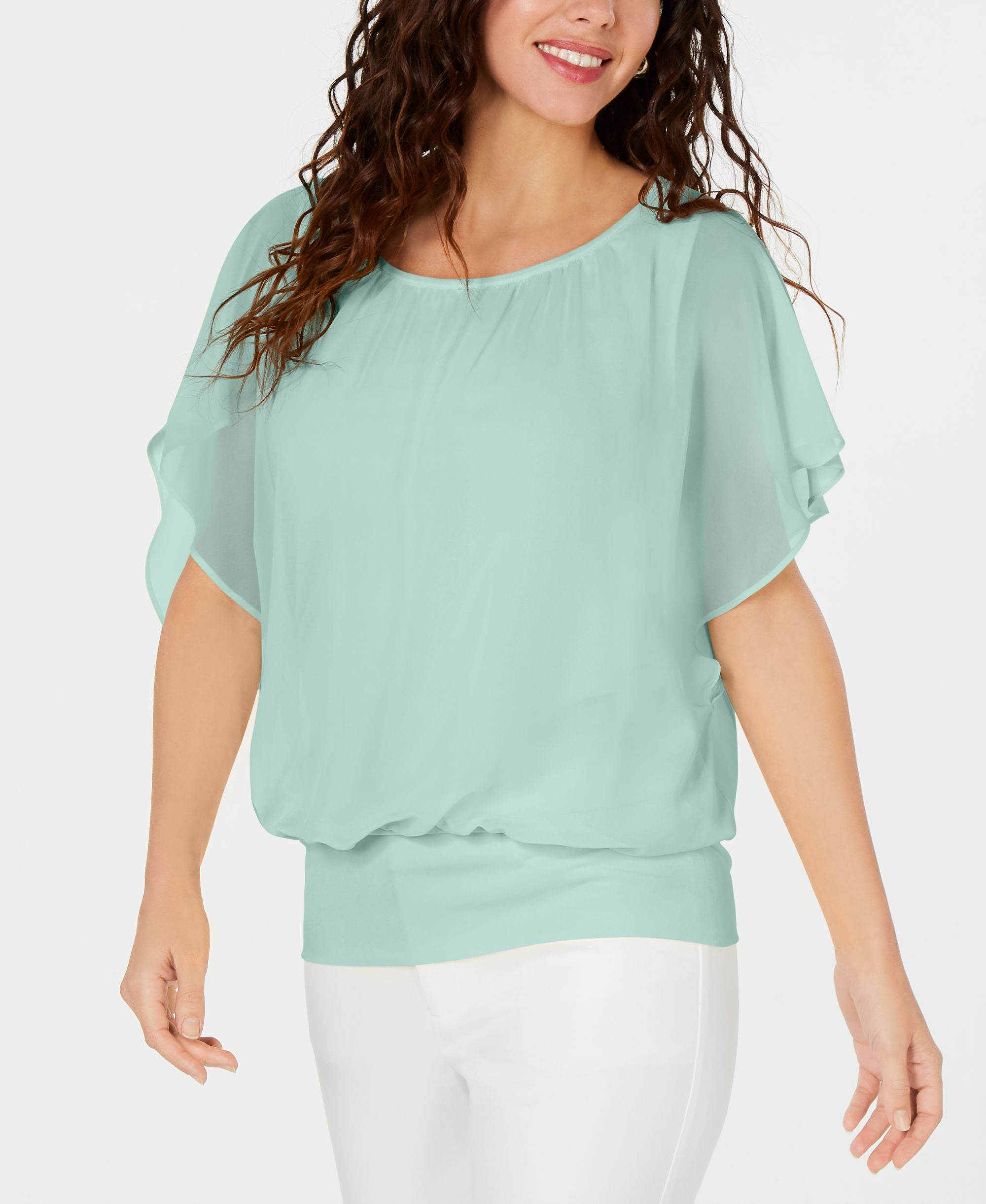 Flutter-Sleeve Top