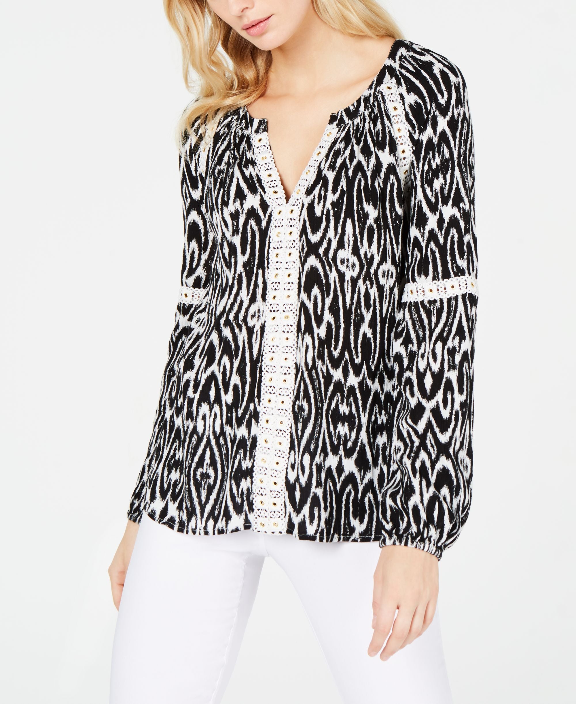Crochet Peasant Top