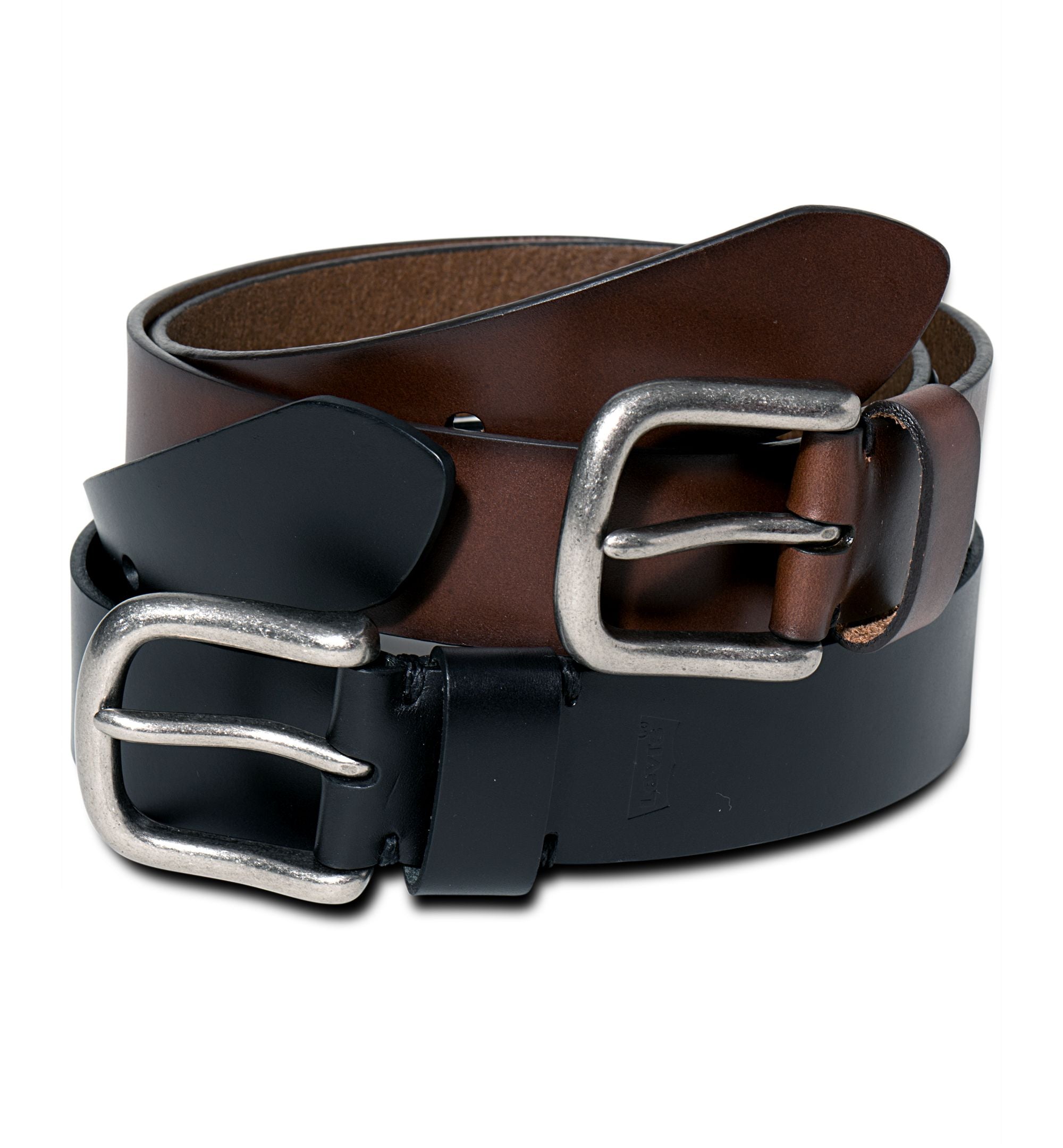 Levis 38mm Bartack Silver Buckle Belt