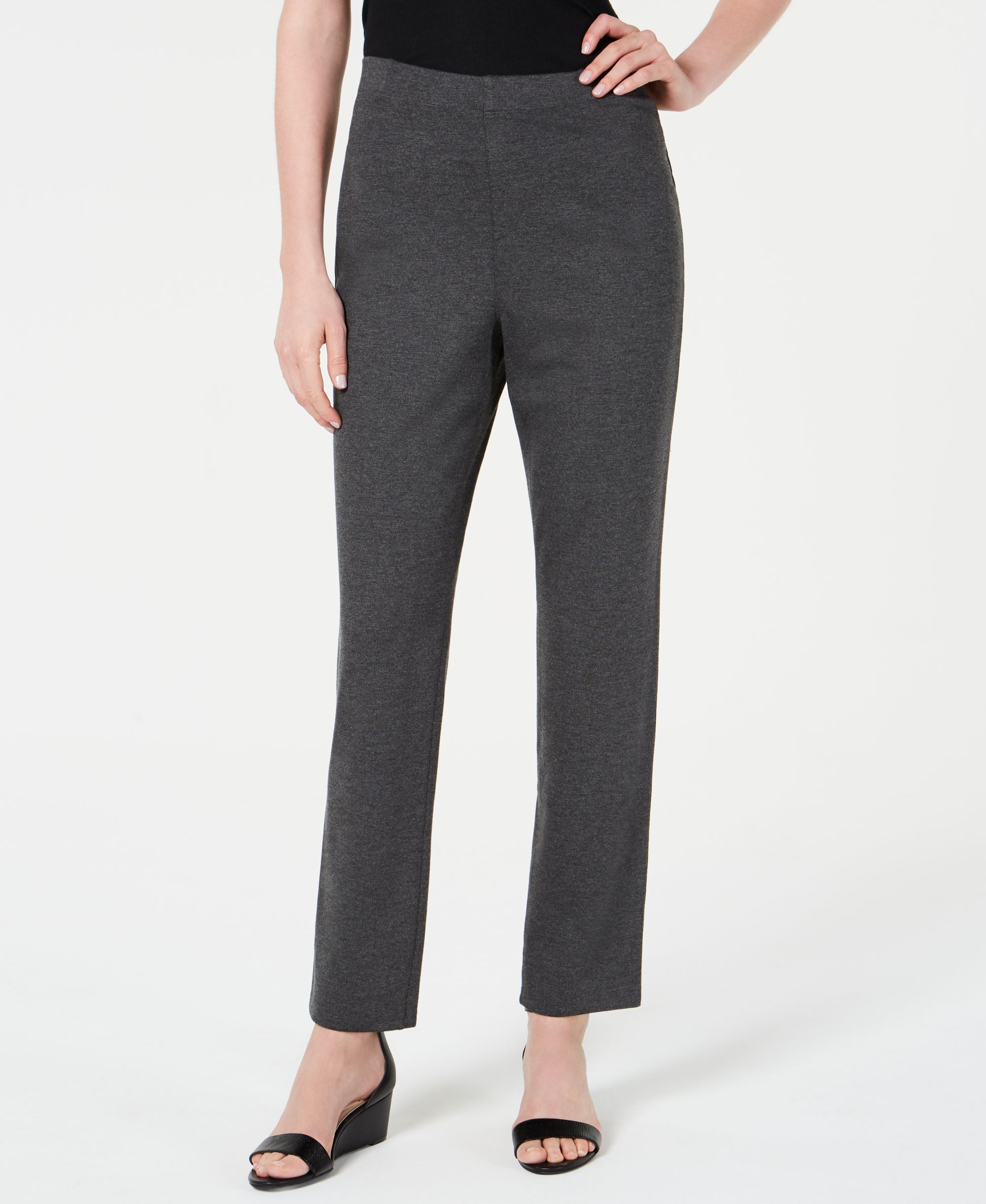 Petite Comfort Pull-On Pants