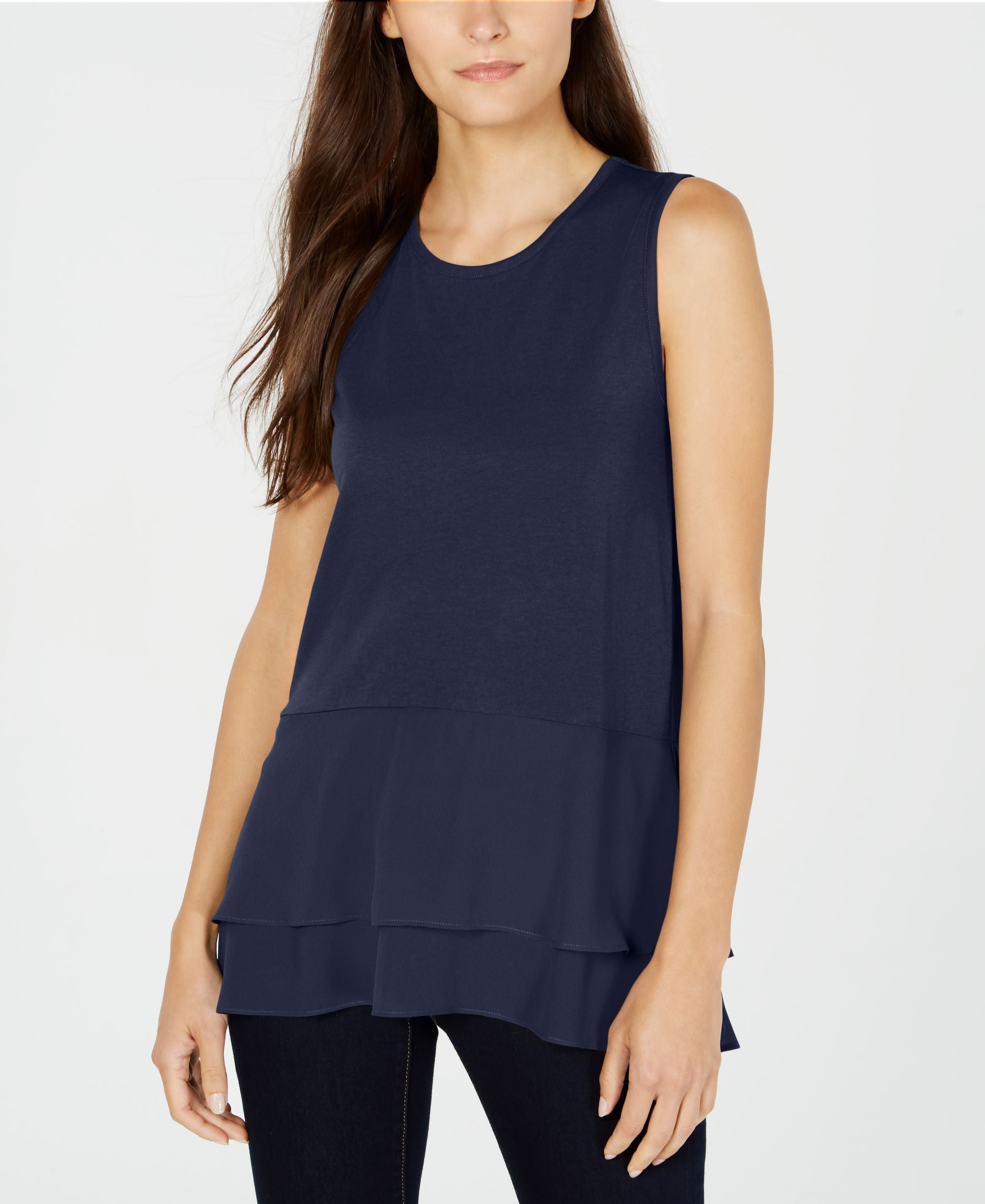 Michael Michael Kors Double Hem Top Sizes