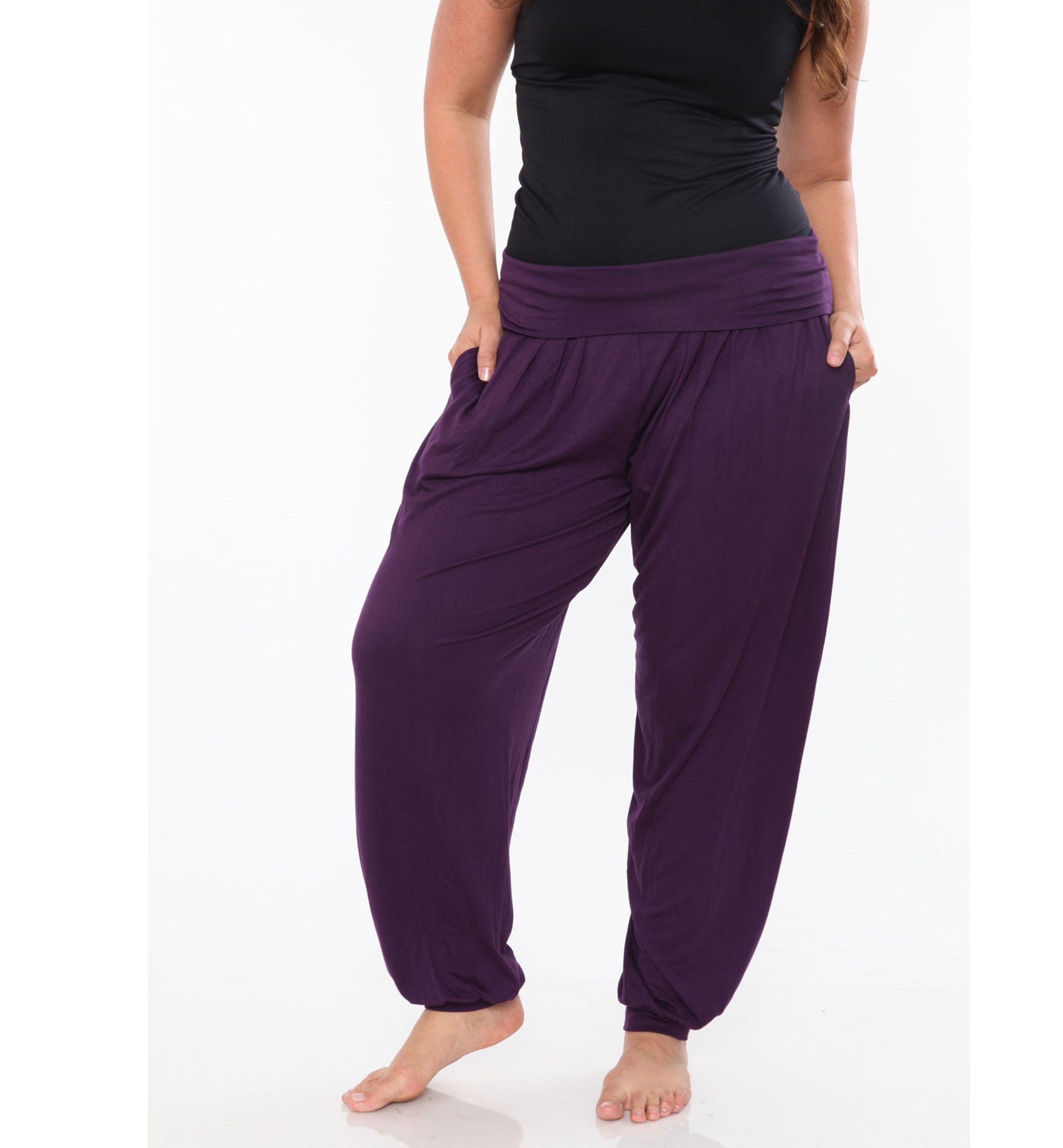 Plus Size Harem Pants