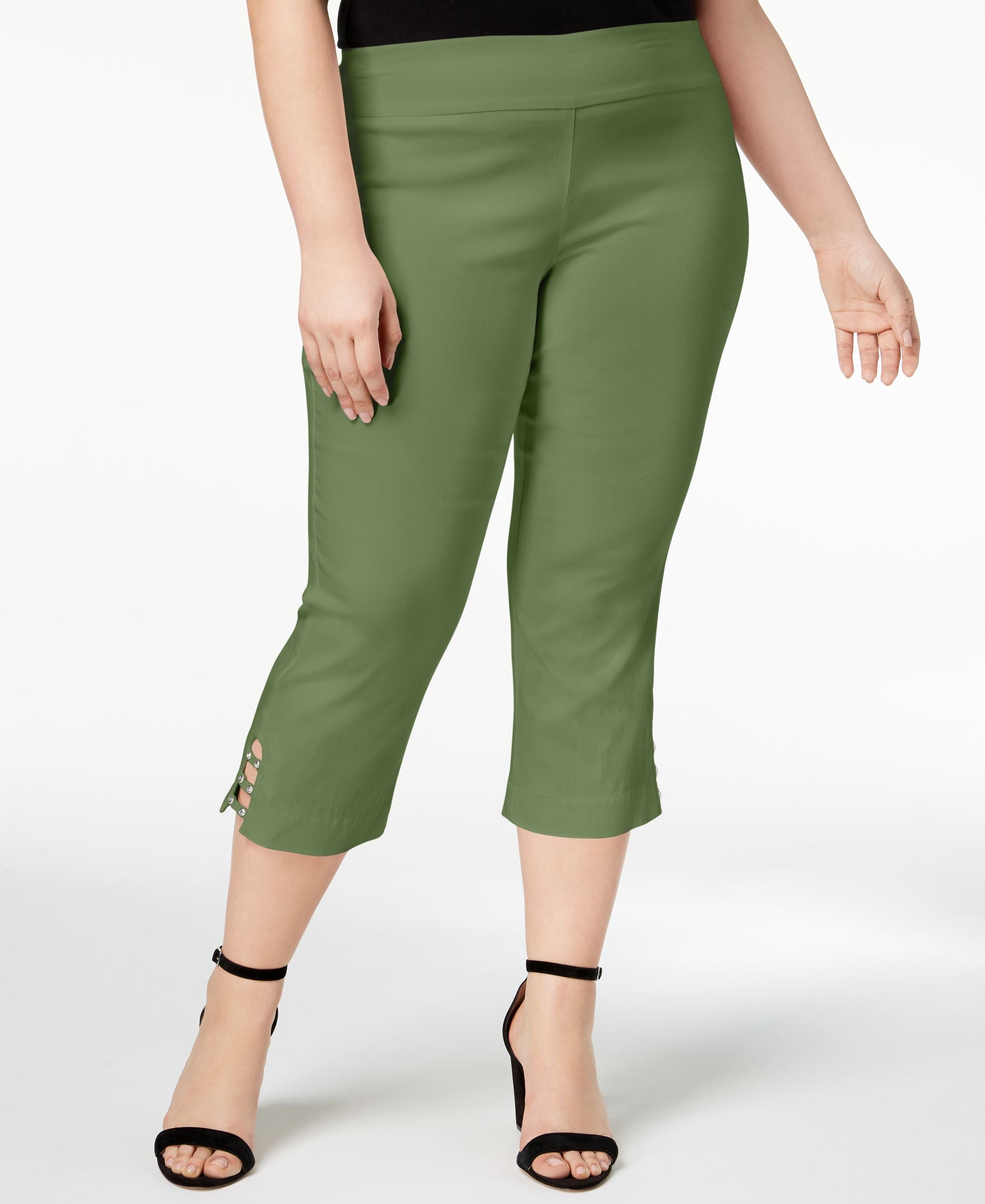 JM Collection Plus Size Capri Pants