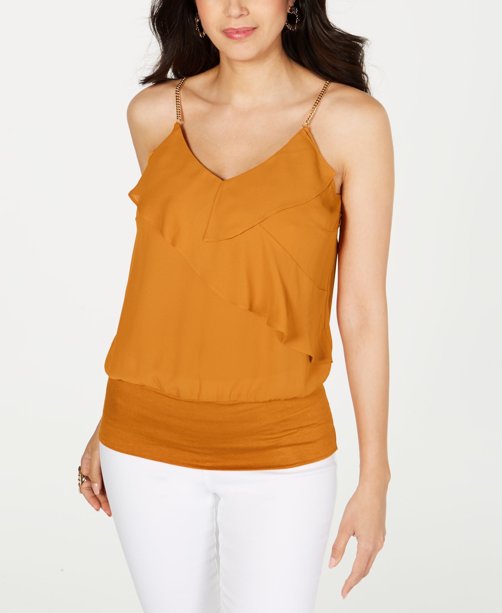 Thalia Sodi Chain Strap Tank