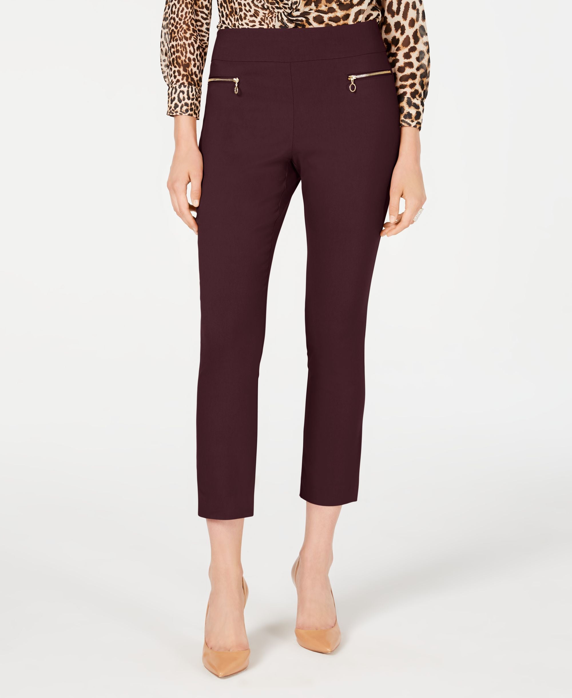 Petite Pull On Skinny Capris
