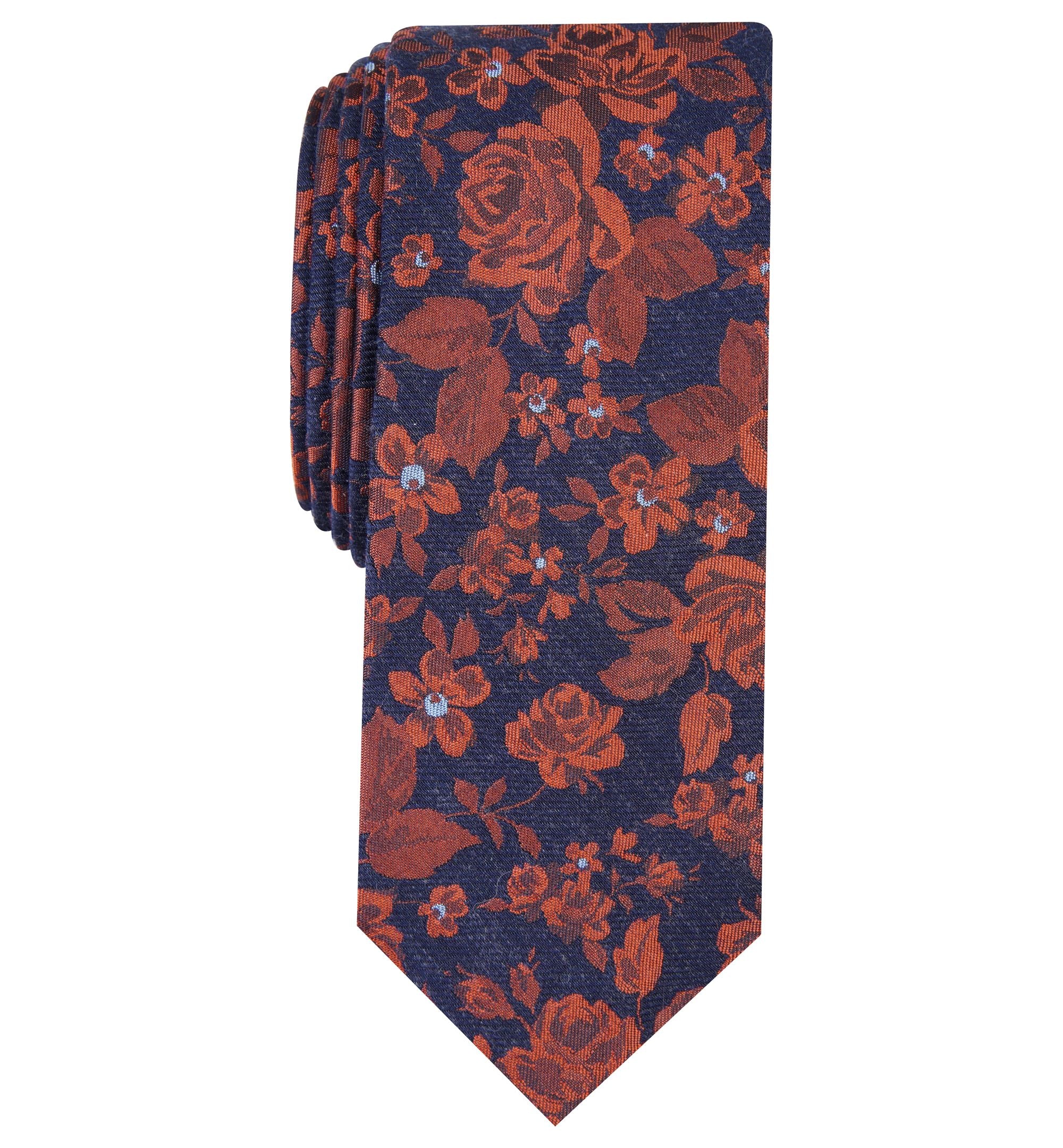 Men's Sereno Skinny Floral Tie