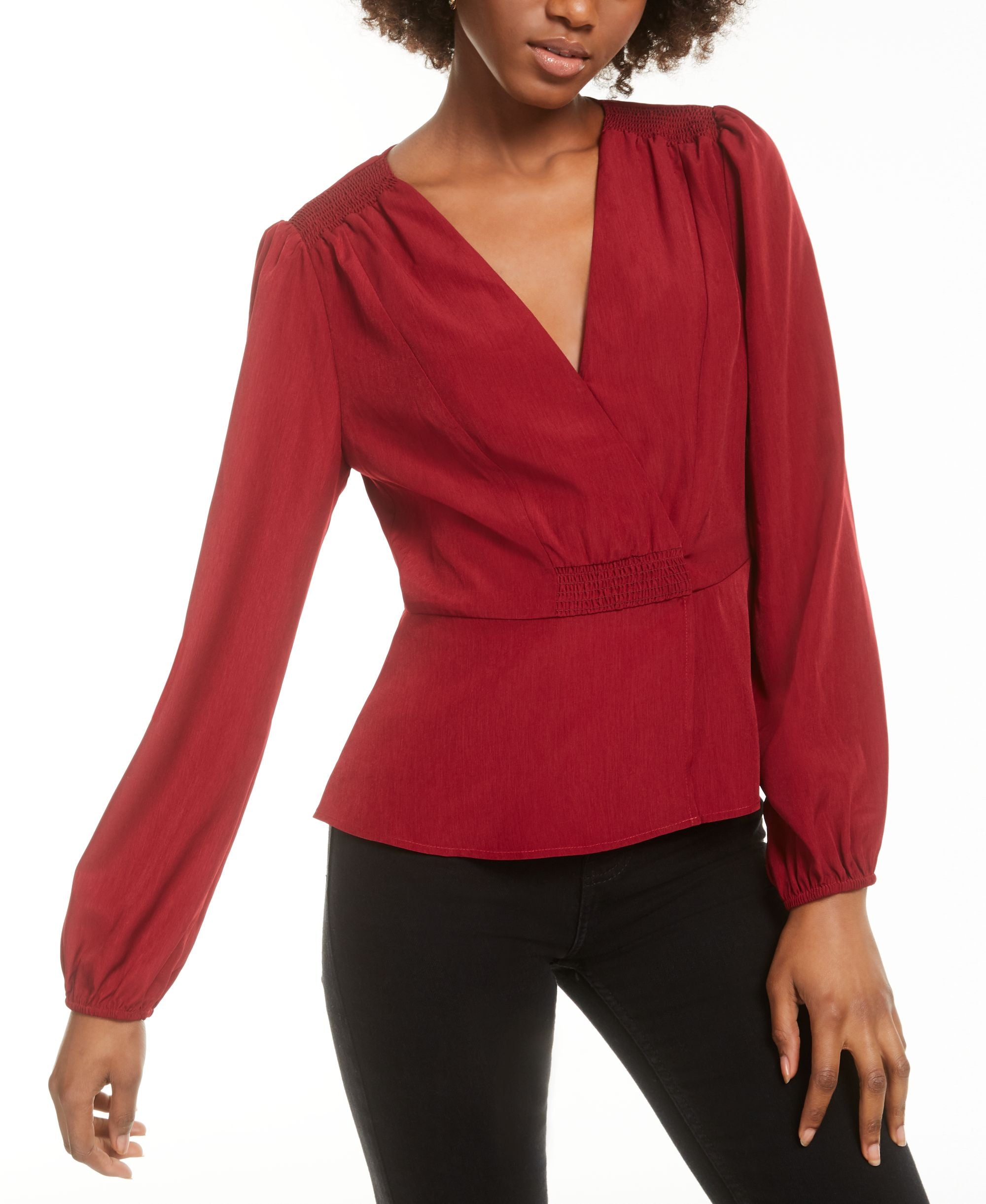 Leyden Wrap Blouse