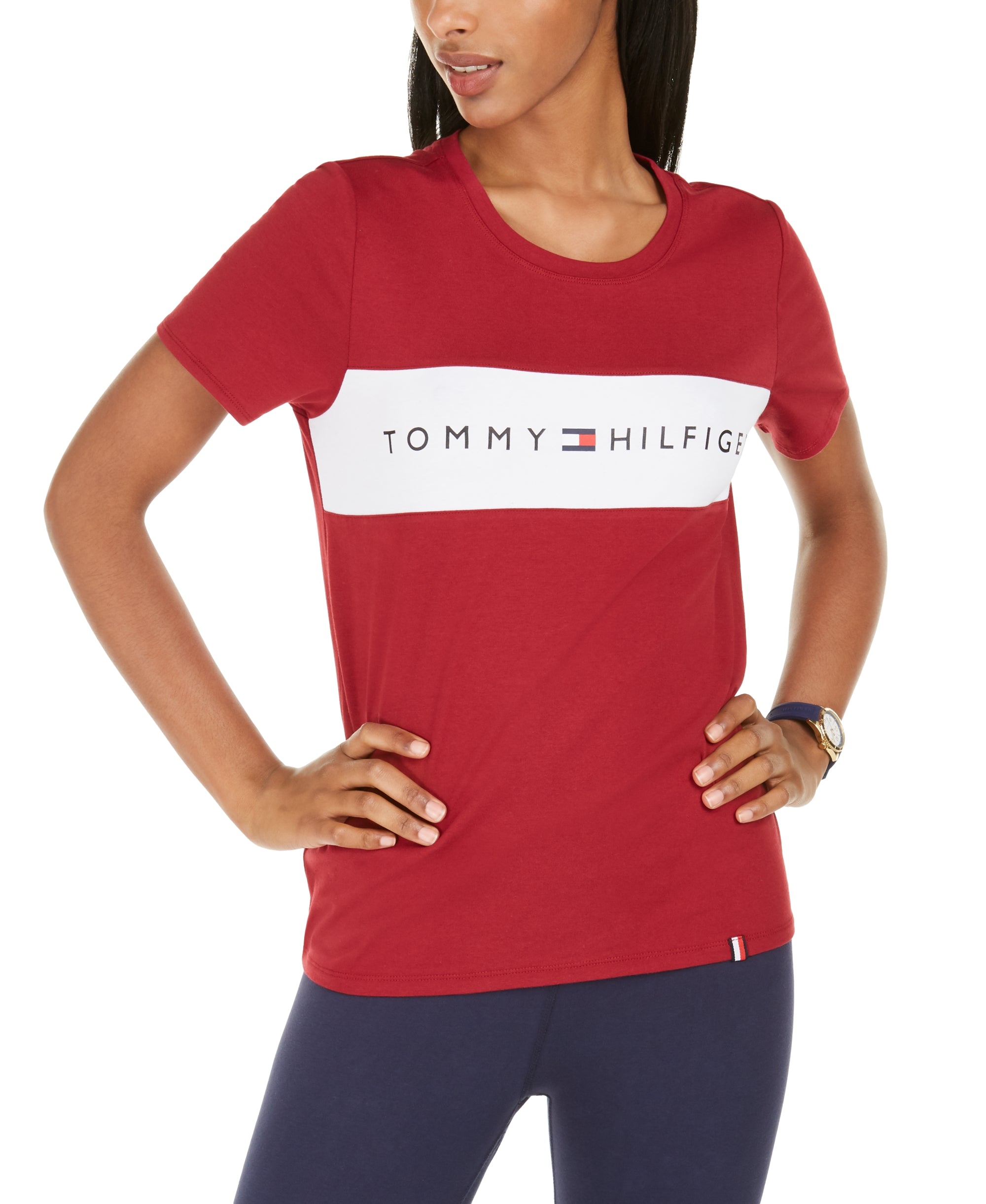 Colorblocked Logo T-Shirt
