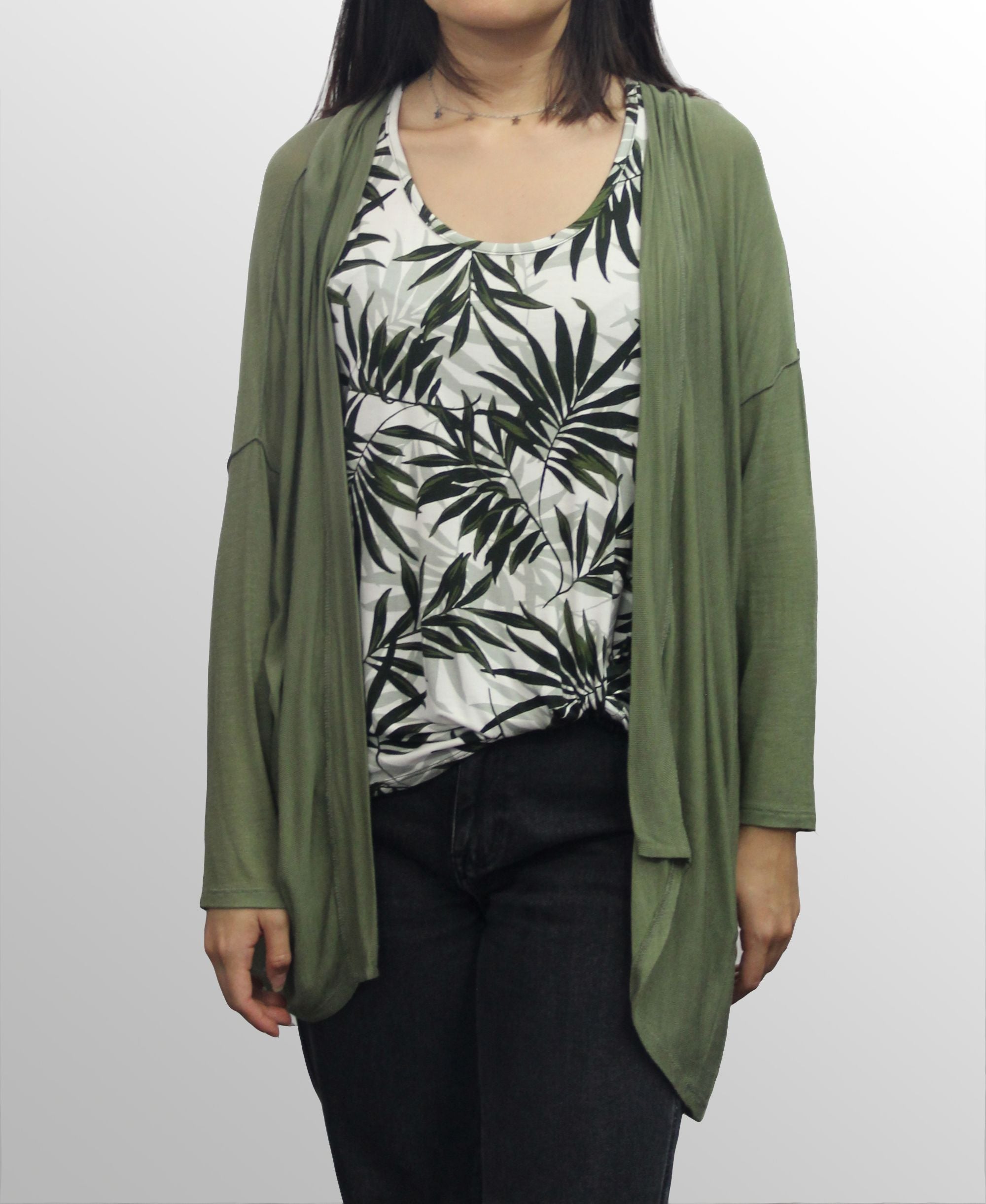 Coin 1804 Womens Light Weight Cocoon Cardigan