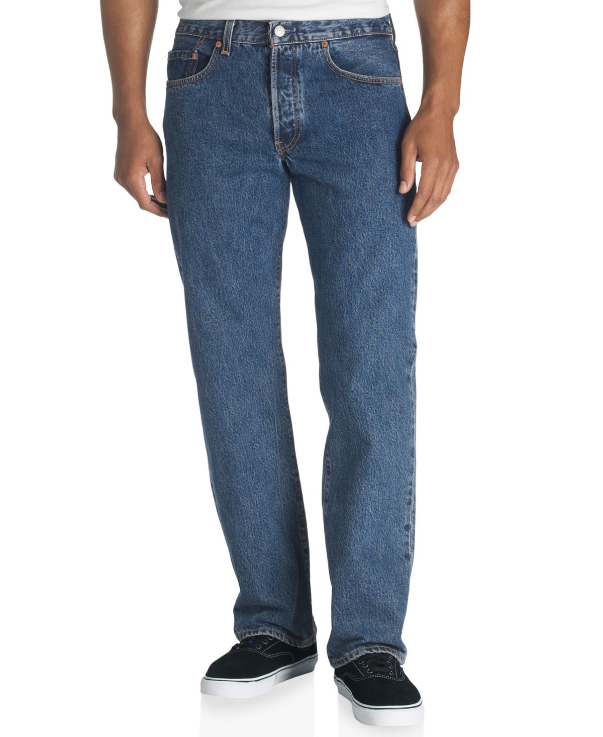 Levis Mens 501 Original Fit Non Stretch Jeans