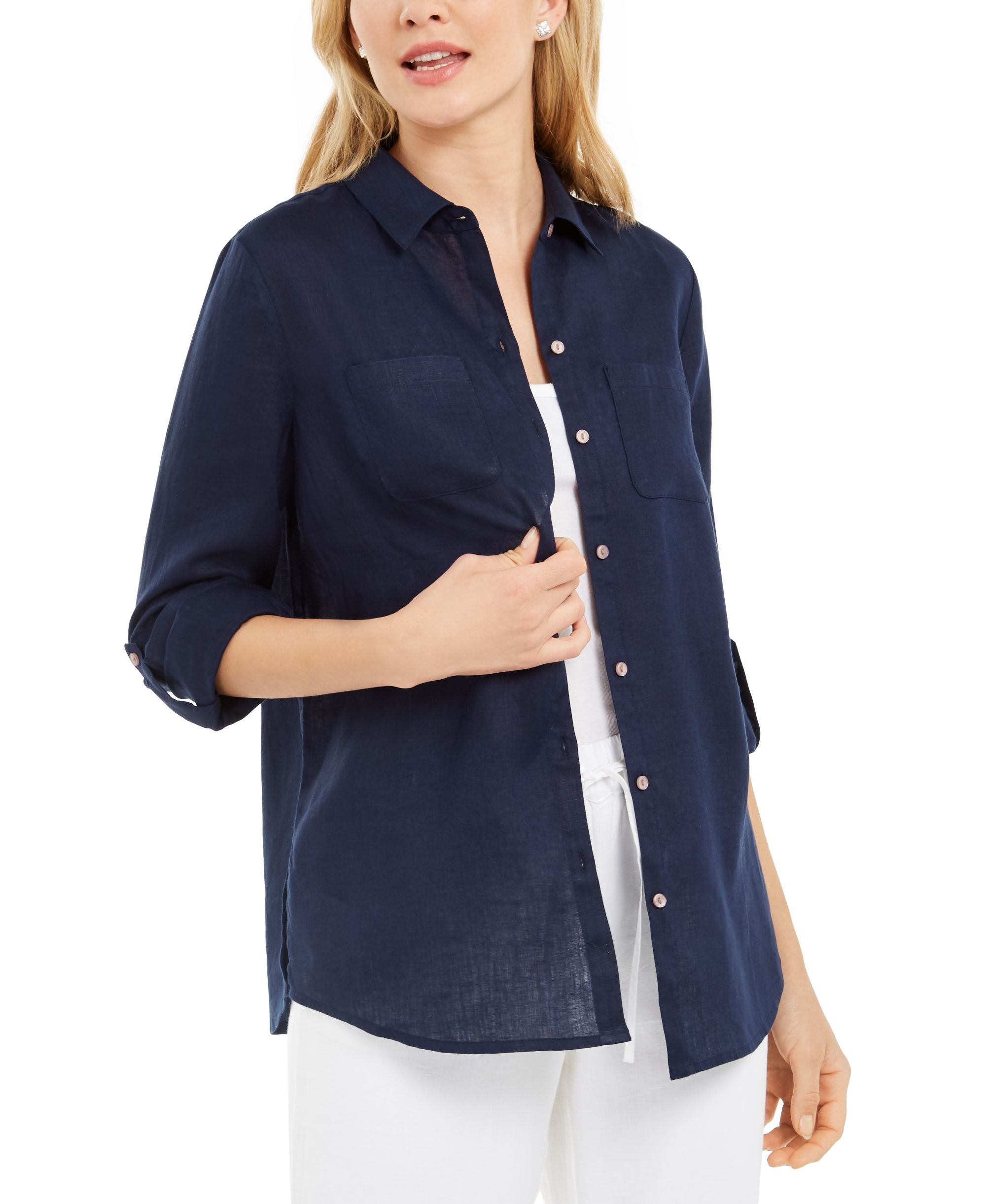 Charter Club Linen Shirt