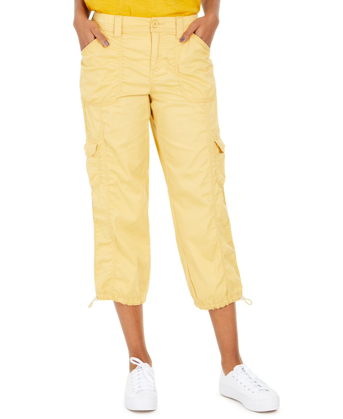 Women's Cargo Capri Pants