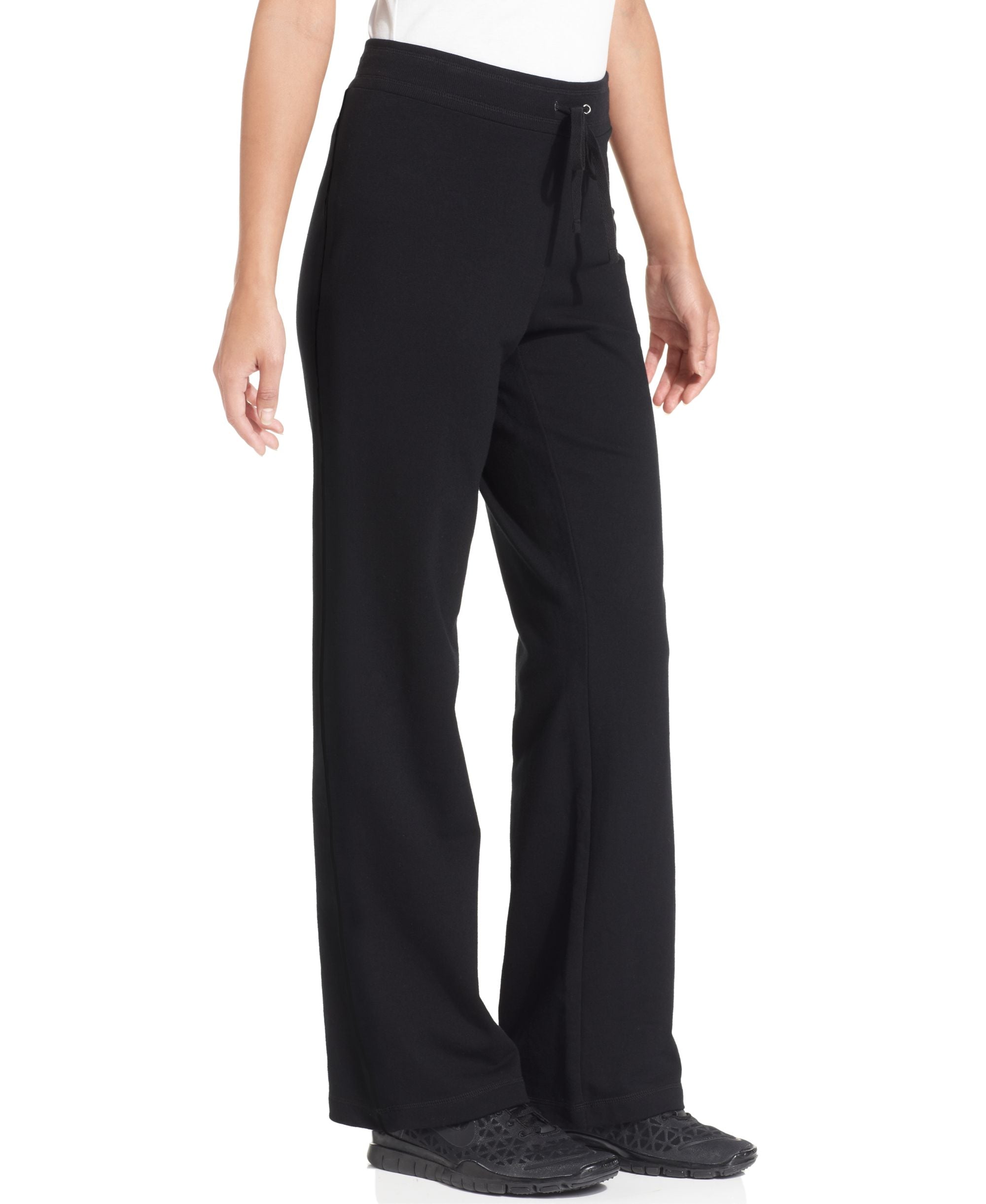 Style & Co Petite French Terry Drawstring Pants