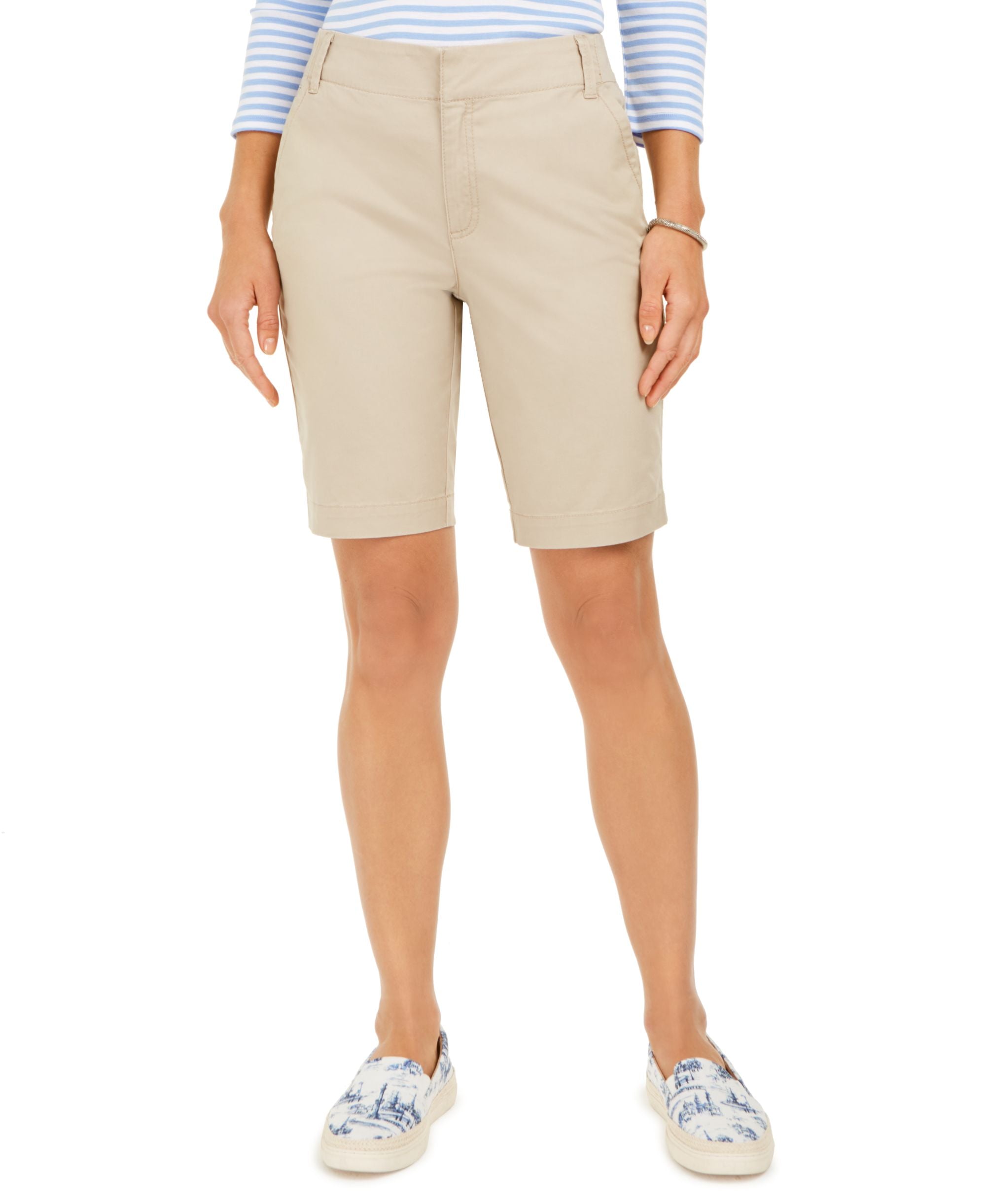 Charter Club Bermuda Twill Shorts