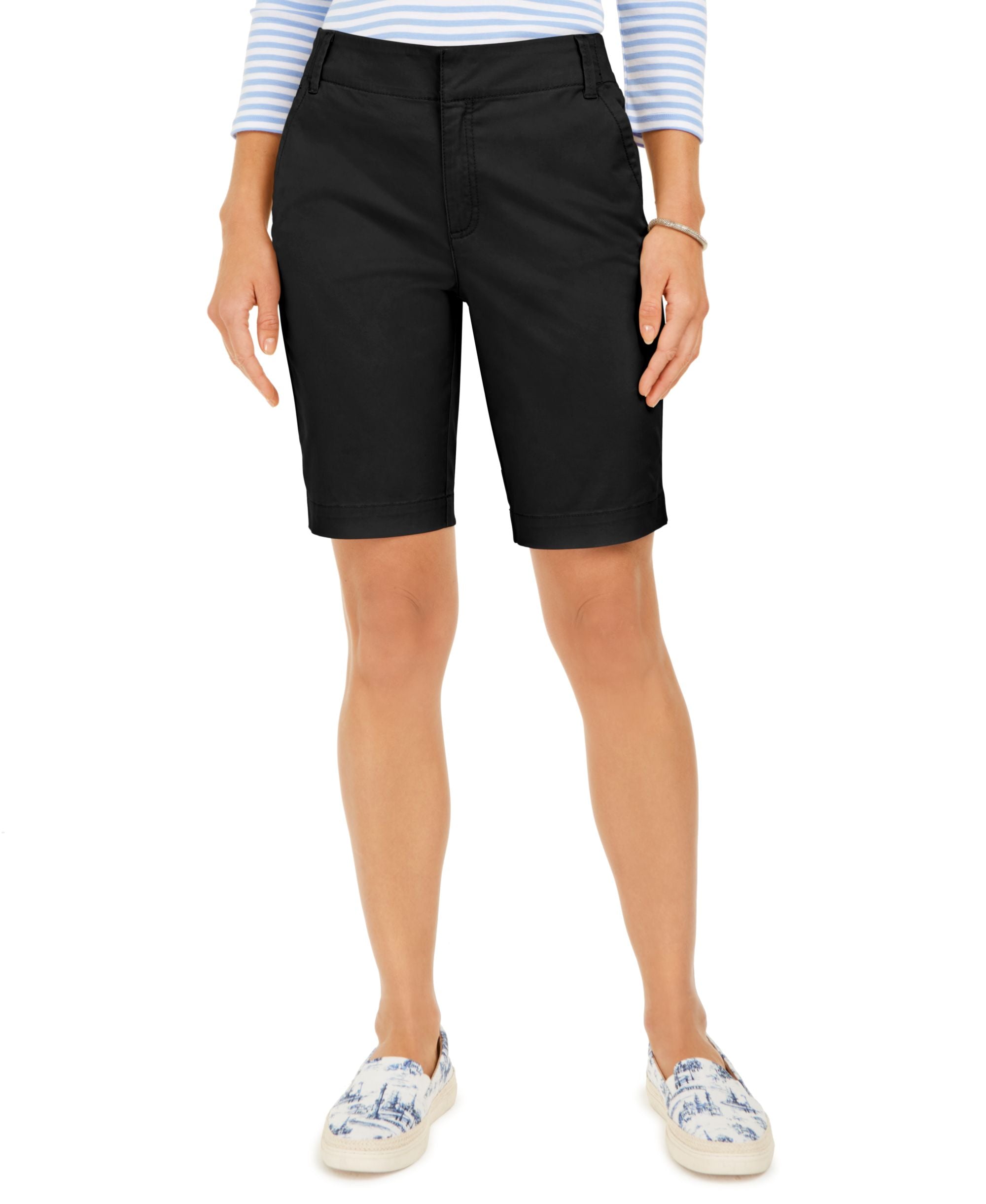 Charter Club Bermuda Twill Shorts
