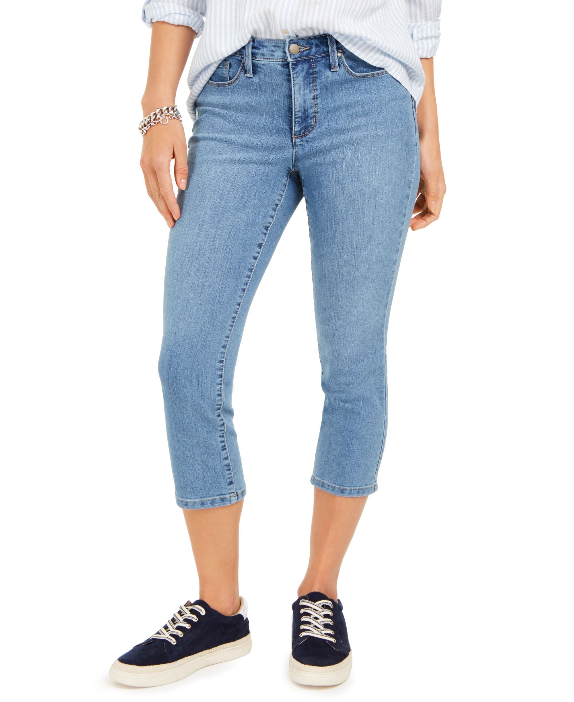 Women's Tummy Control Bristol Capri Jeans