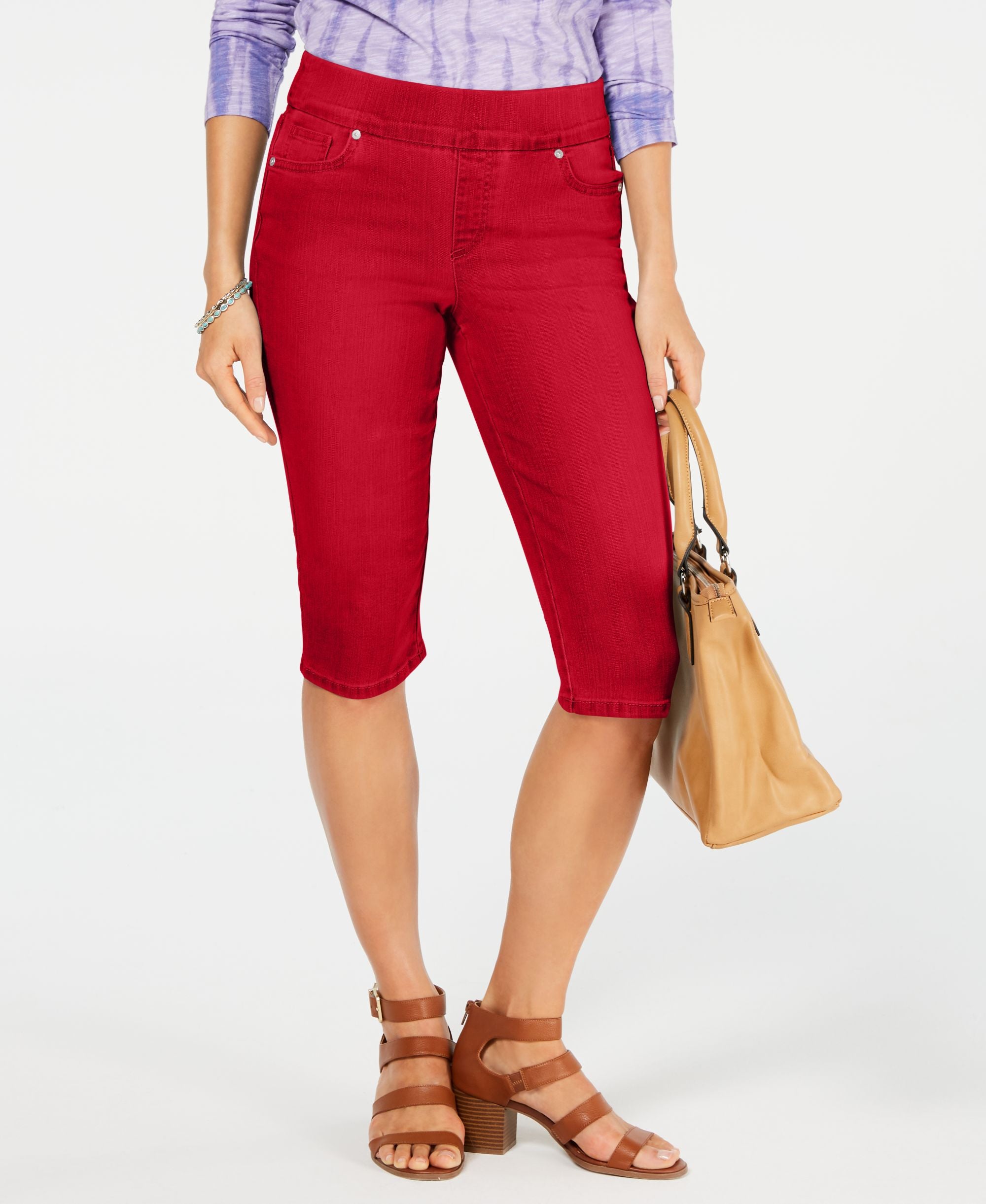 Petite Avery Pull-On Skimmer Shorts