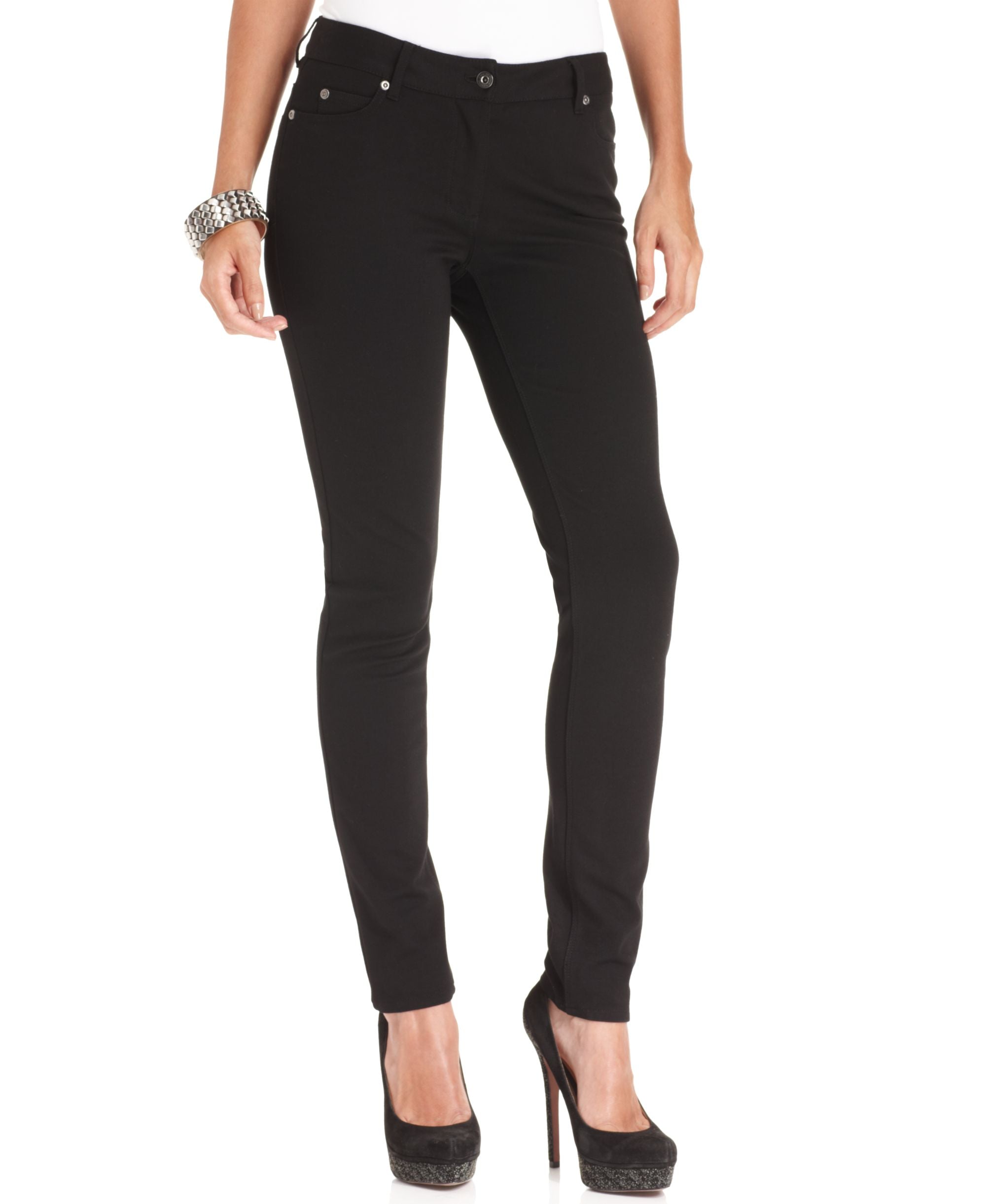 Vince Camuto Ponte Knit Skinny Leg Pants