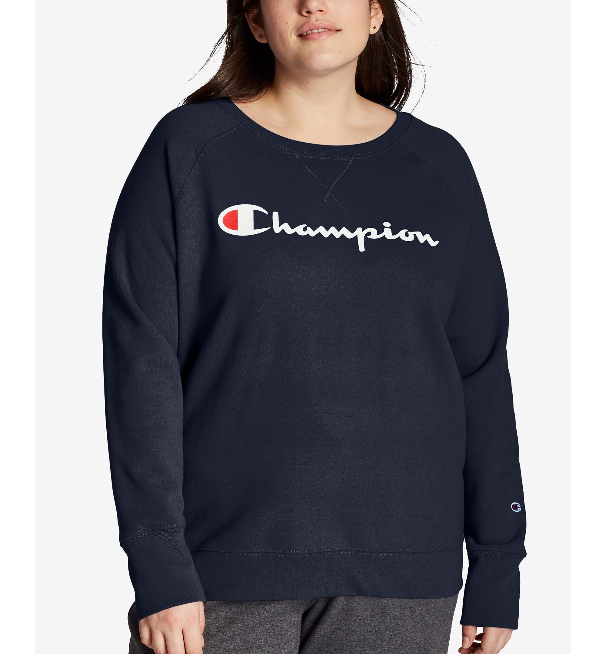 Champion Plus Size Powerblend Signature Graphic Sweatshirt