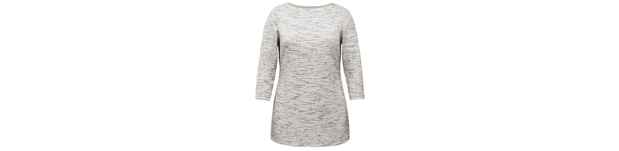 Karen Scott Space-Dyed Boat-Neck Tunic Top