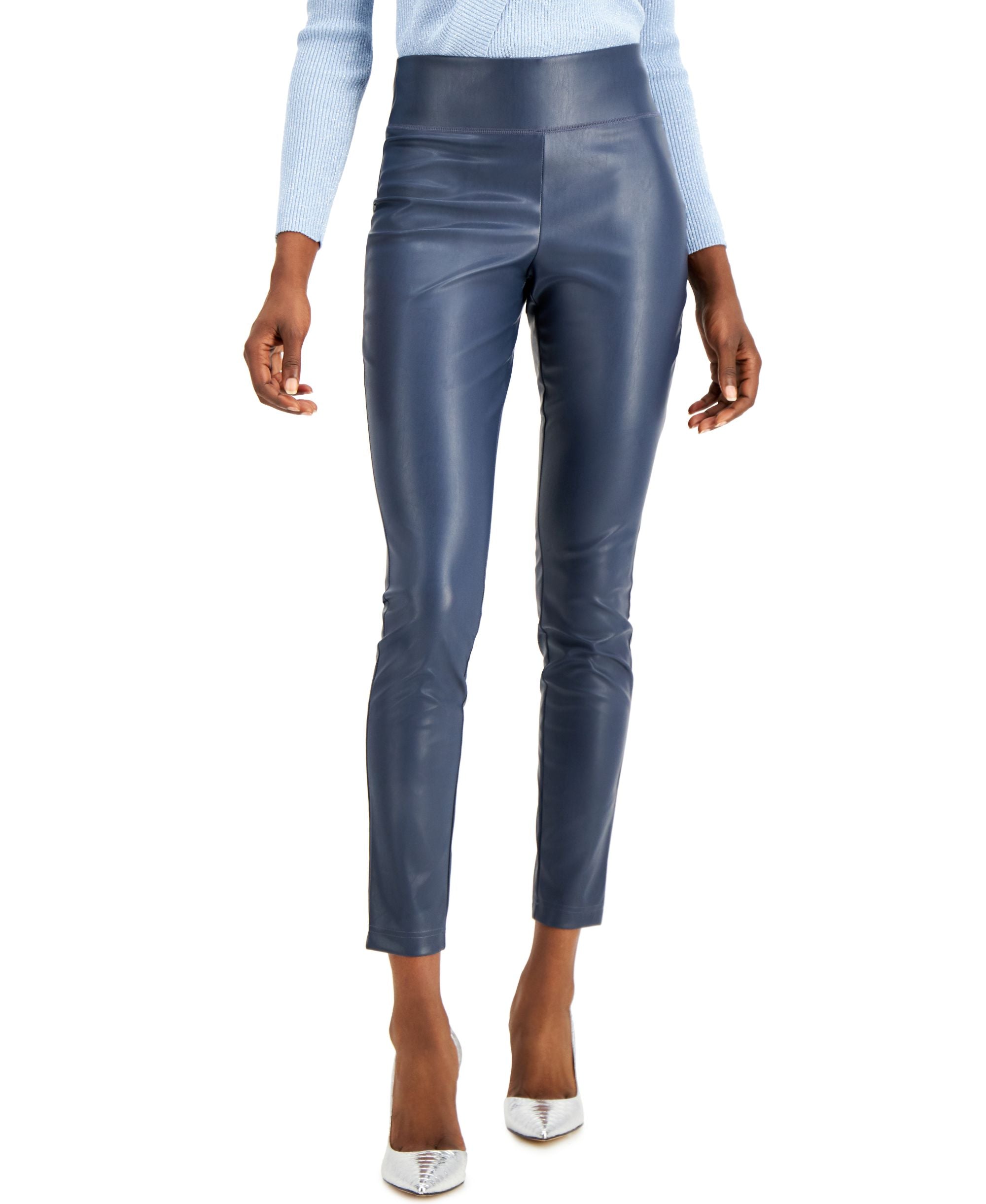 Women's Faux-Leather Leggings