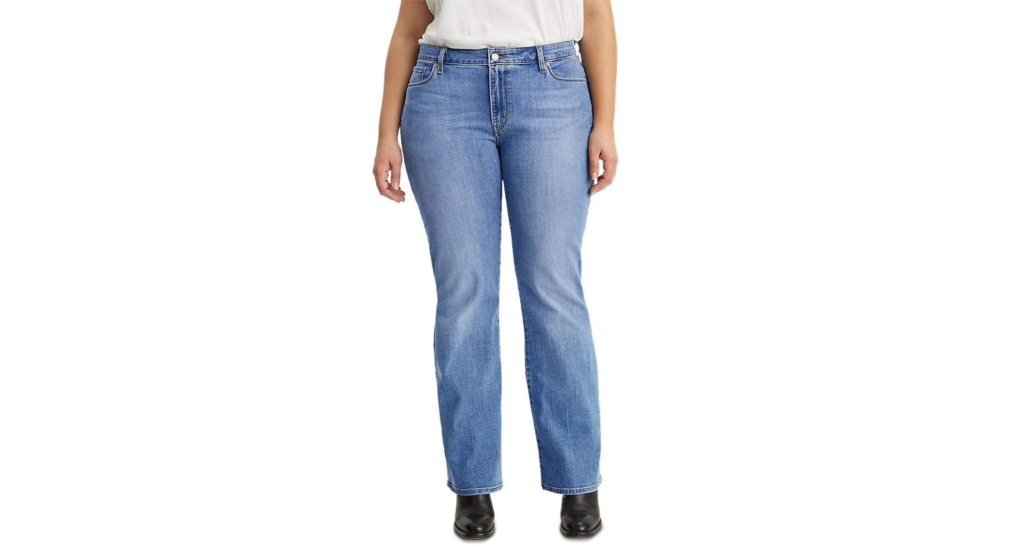 Levi's Trendy Plus Size 415 Classic Bootcut Jeans