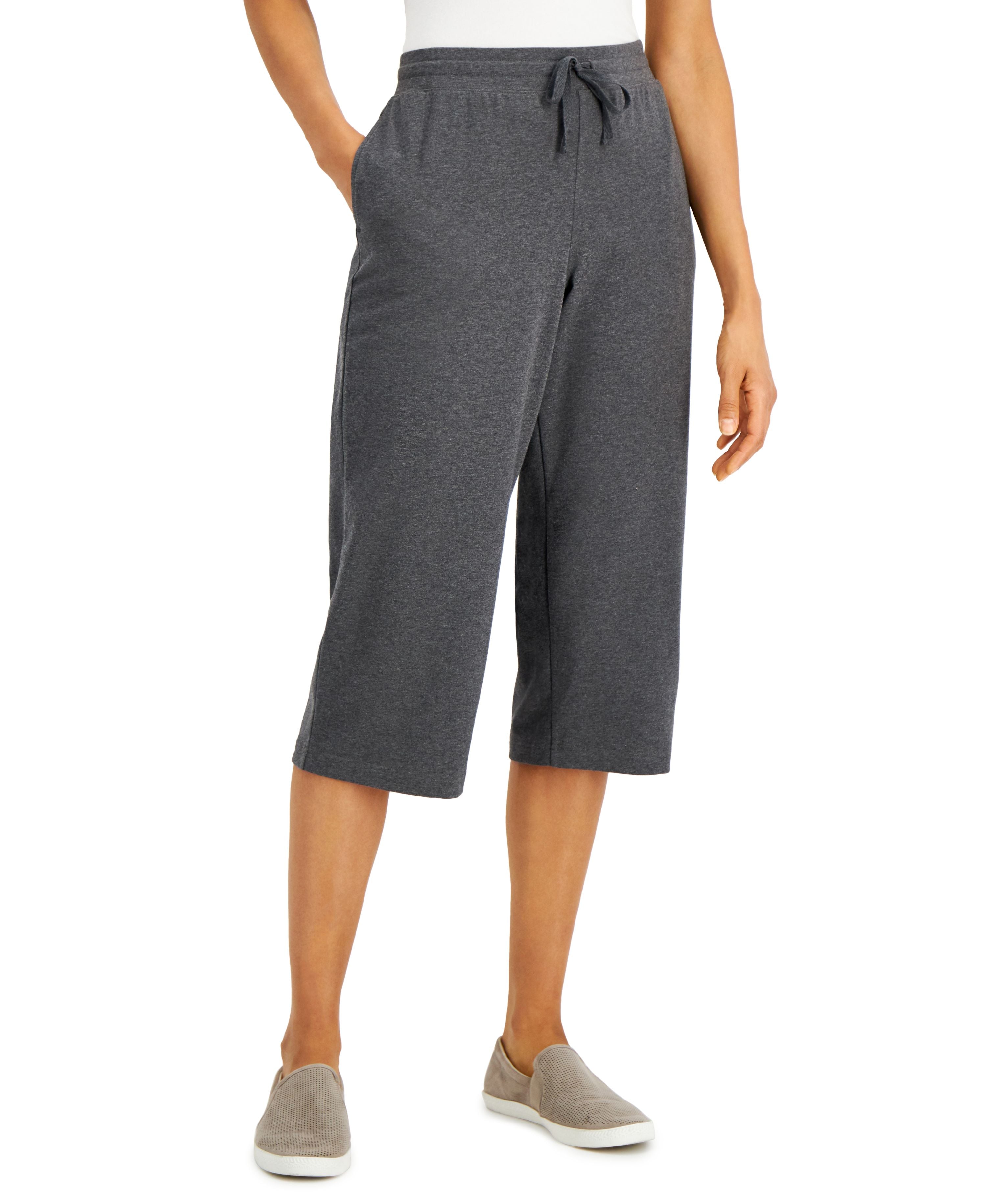 Knit Capri Pull on Pants