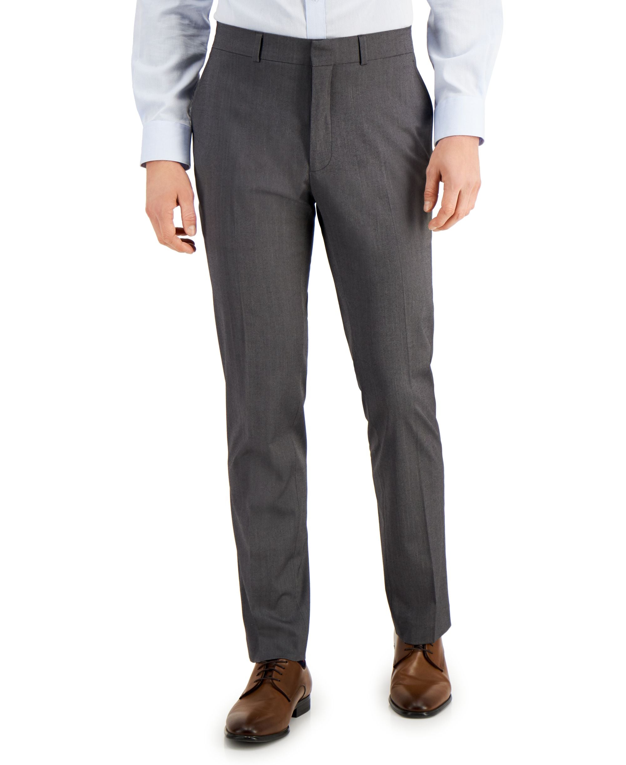 Men's Techni-Cole Suit Separate Slim-Fit Pants