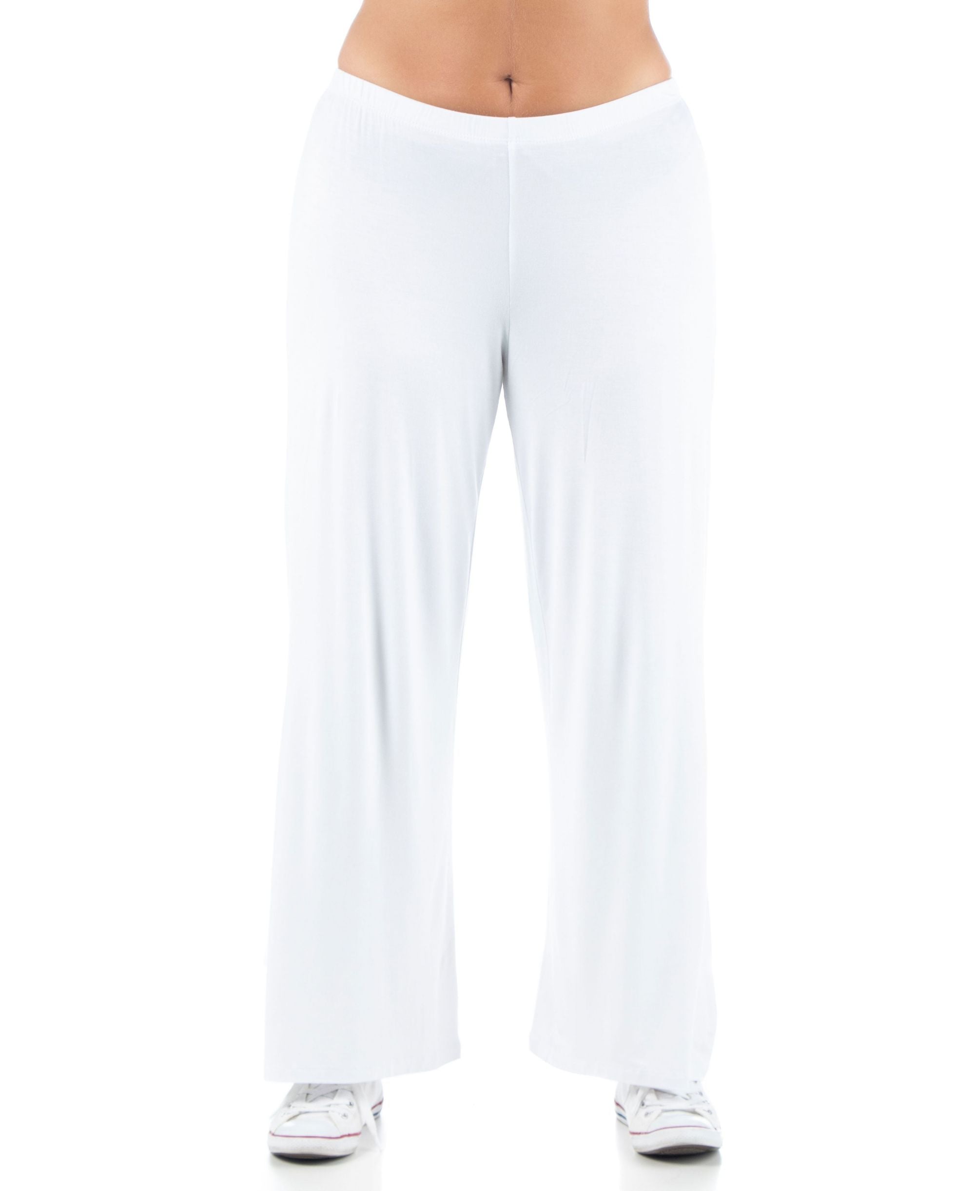 Womens Plus Size Comfortable Palazzo Lounge Pants