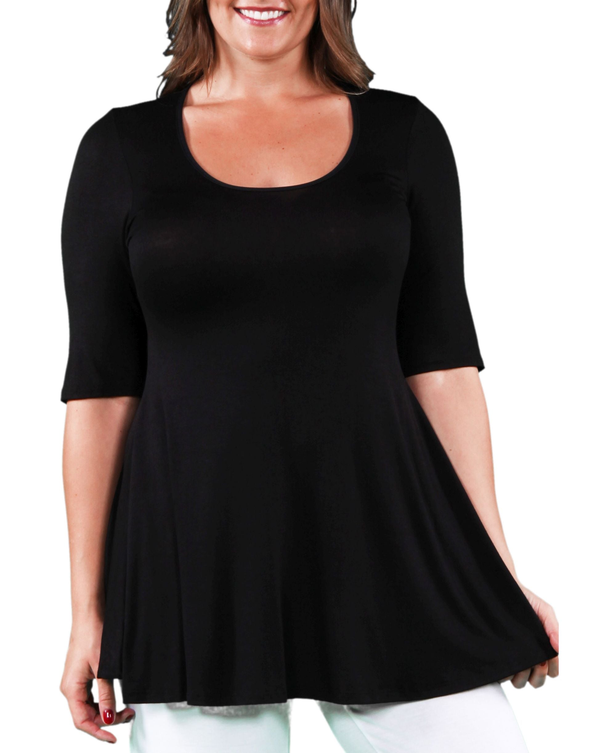 Plus Size Tunic Top