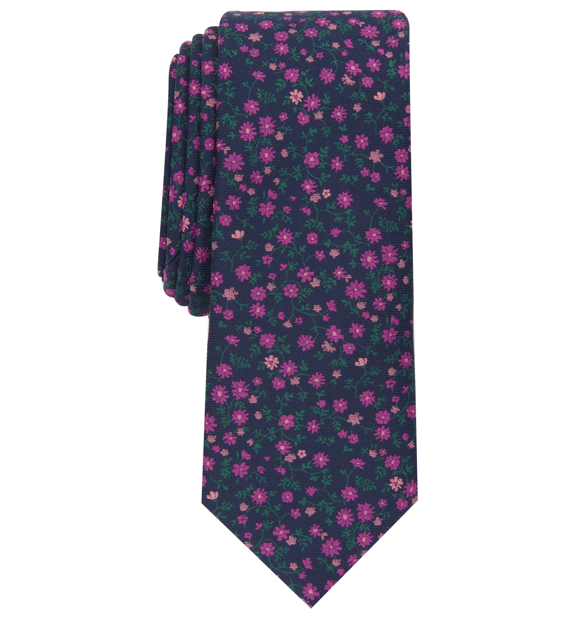 Men's Dayna Slim Floral Tie