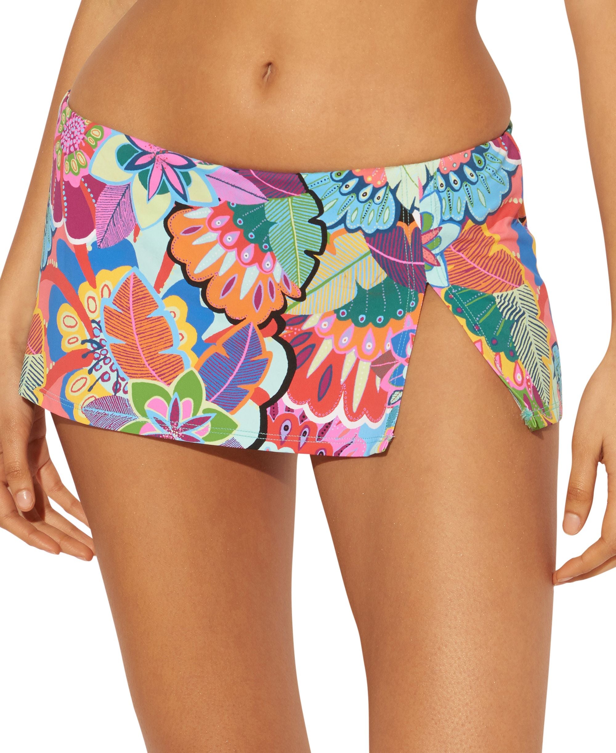 Skirted Hipster Bikini Bottoms