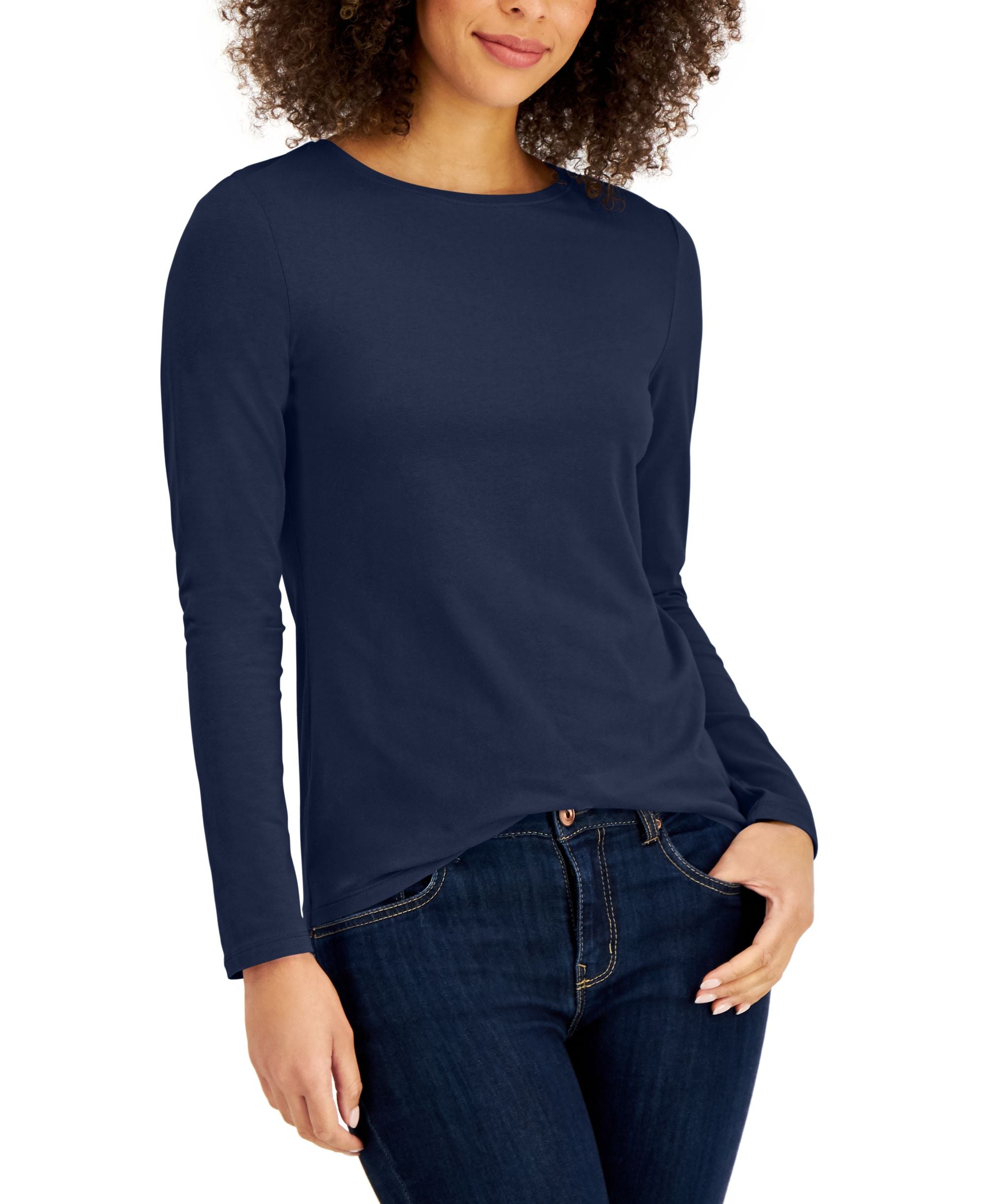 Style & Co Long Sleeve Top