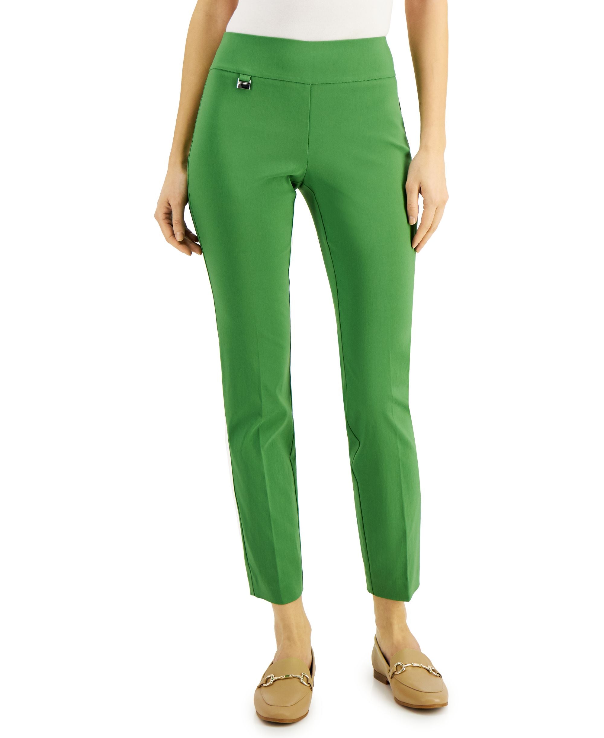 Alfani Petite Tummy Control Pull On Skinny Pants