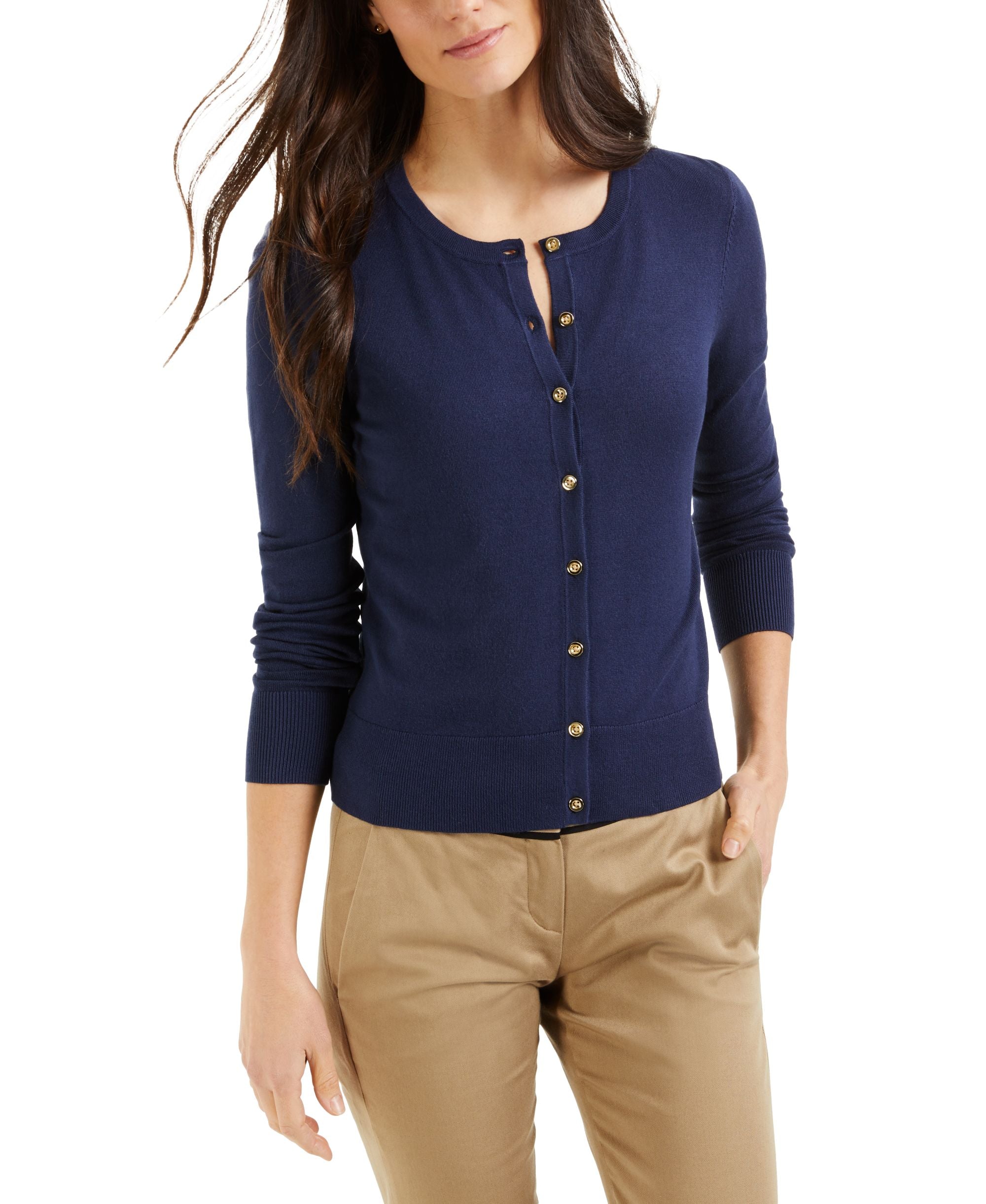Charter Club Button Cardigan
