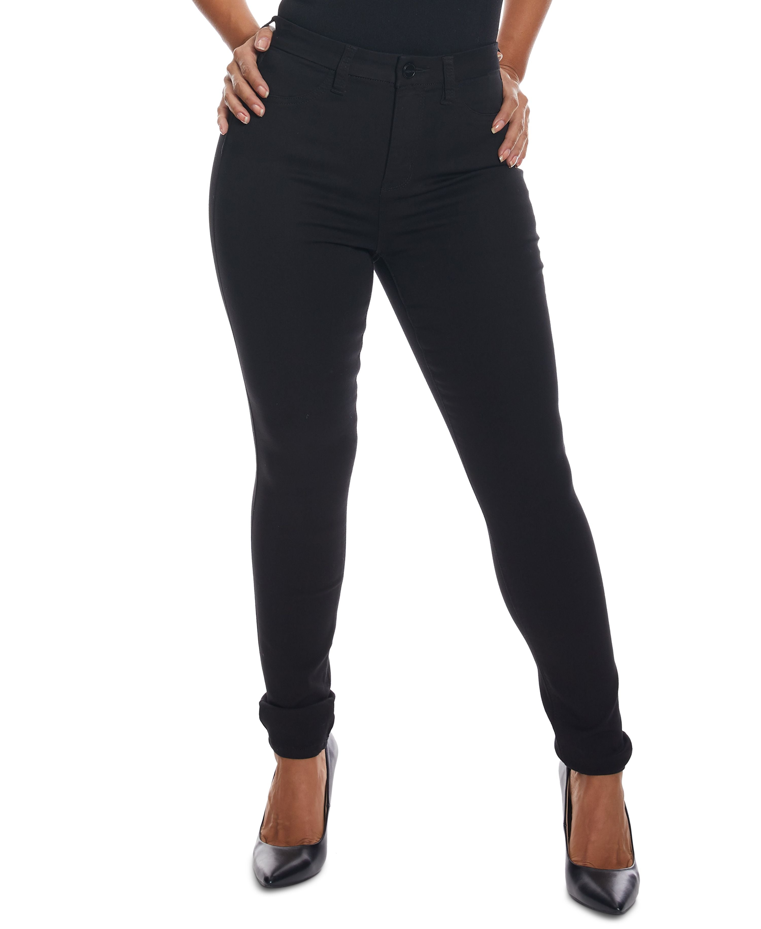 Juniors' Curvy-Fit High-Rise Skinny Jeans