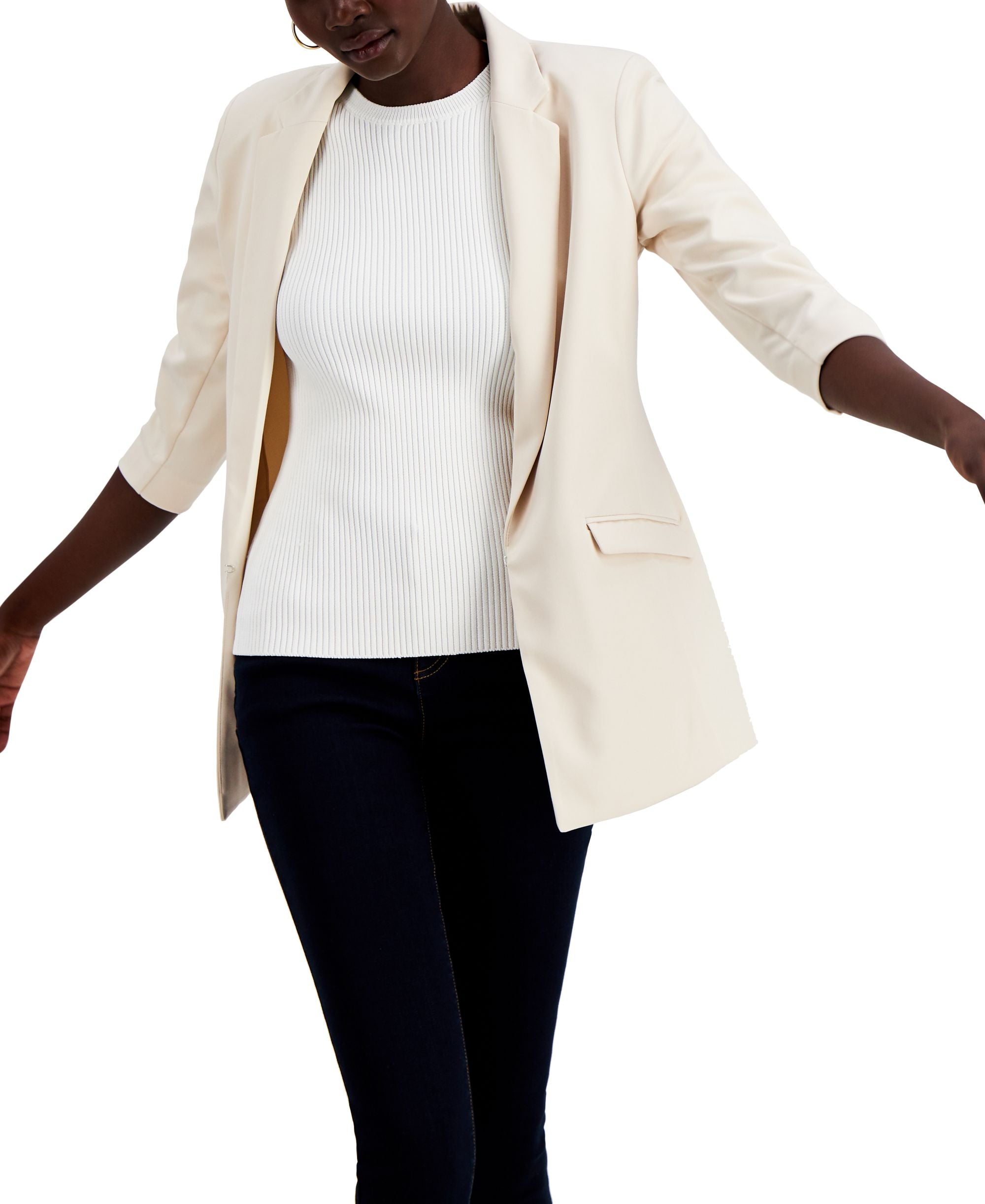 INC International Concepts Petite Menswear Blazer