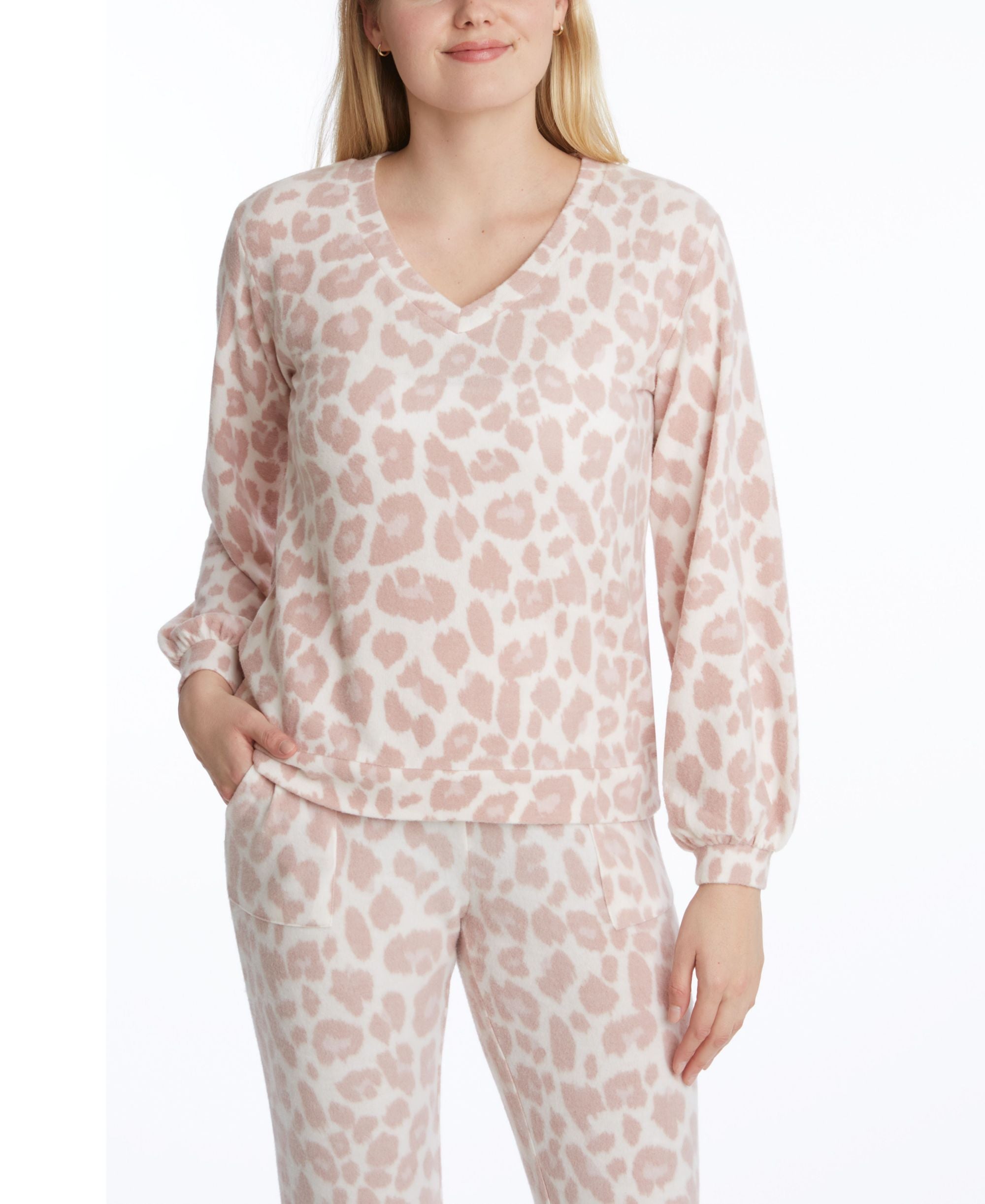 Adyson Parker Womens Long Sleeve Hacci Pullover Sweater